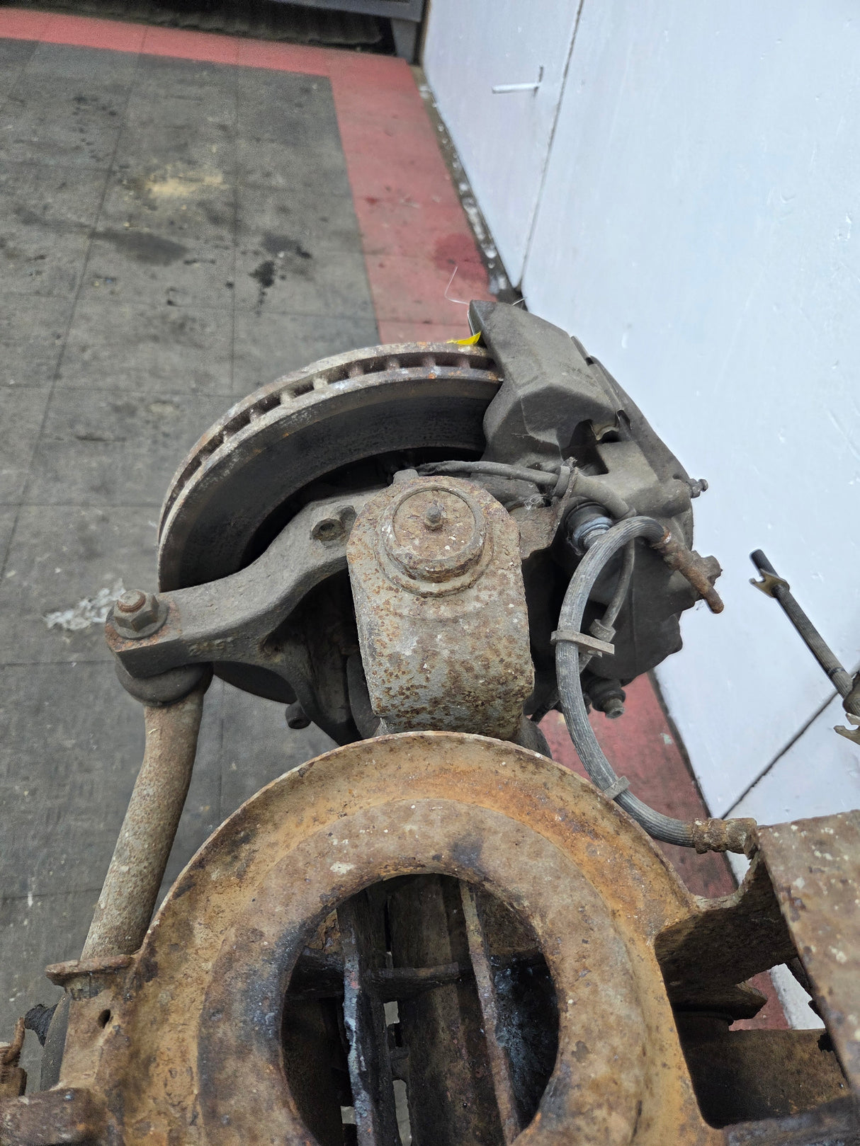 2000-2002 Dodge Ram 2500 4wd Dana 60 Front Axle Assembly 3.55 Ratio