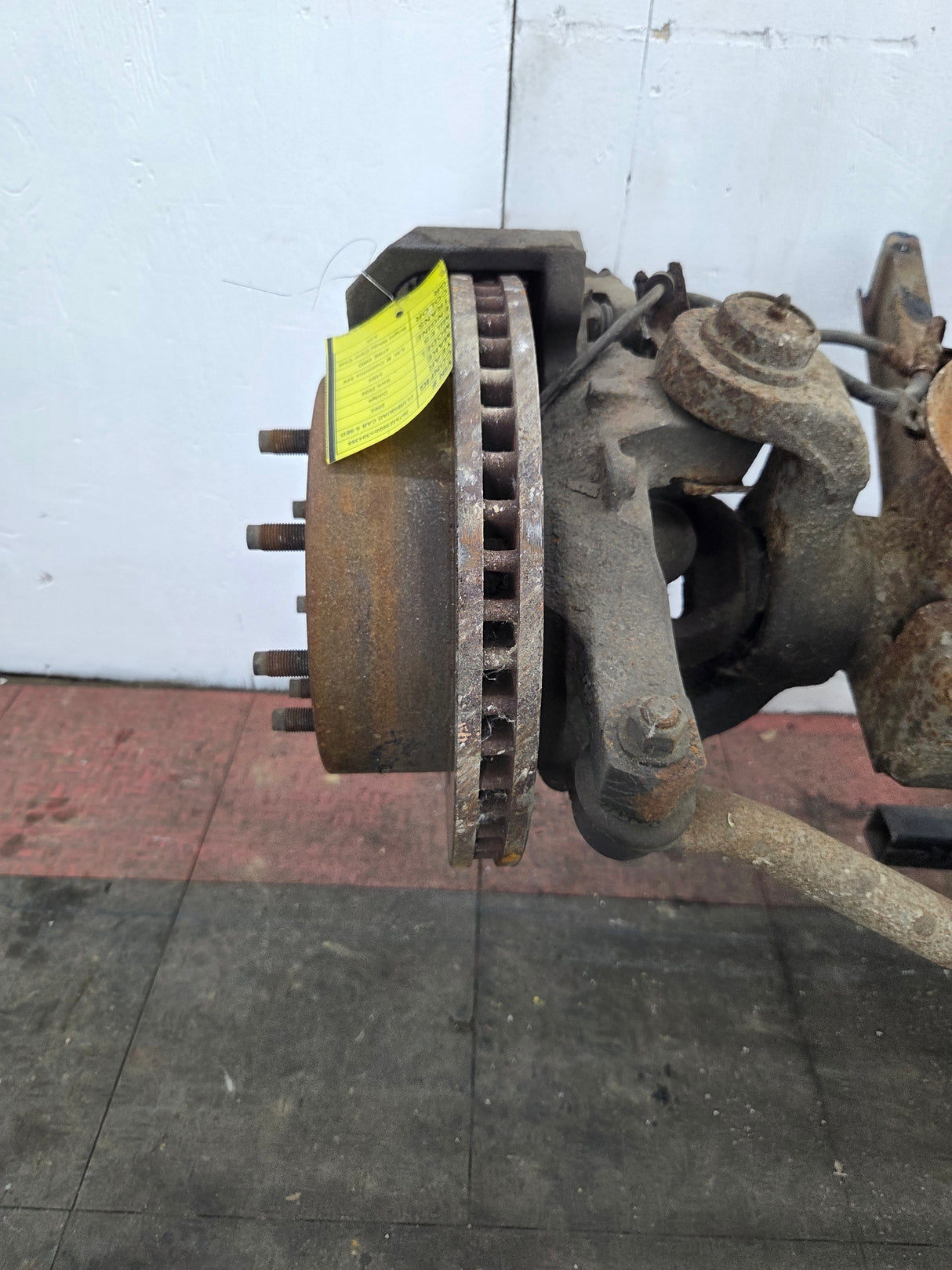 2000-2002 Dodge Ram 2500 4wd Dana 60 Front Axle Assembly 3.55 Ratio