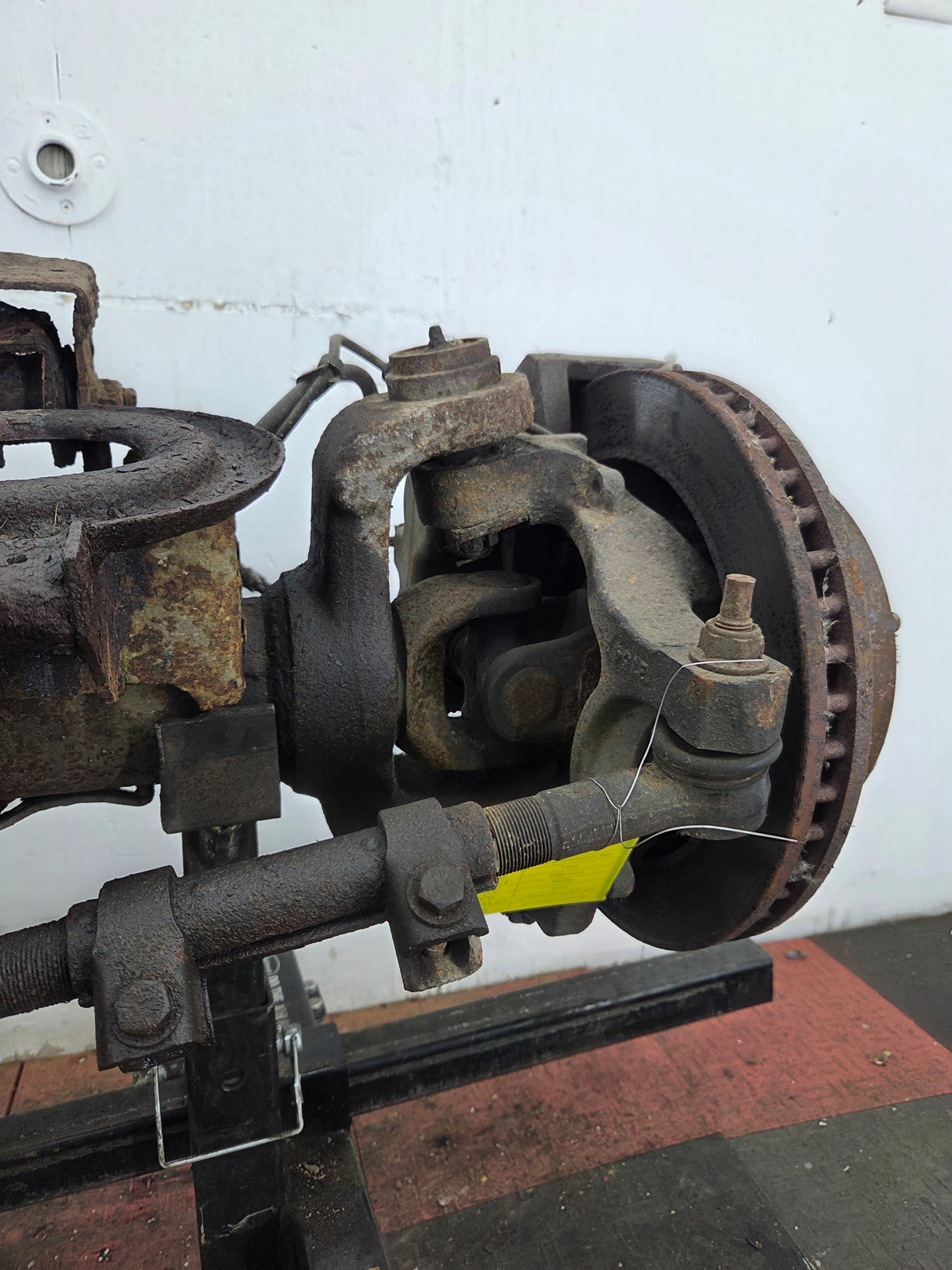 2000-2002 Dodge Ram 2500 4wd Dana 60 Front Axle Assembly 3.55 Ratio