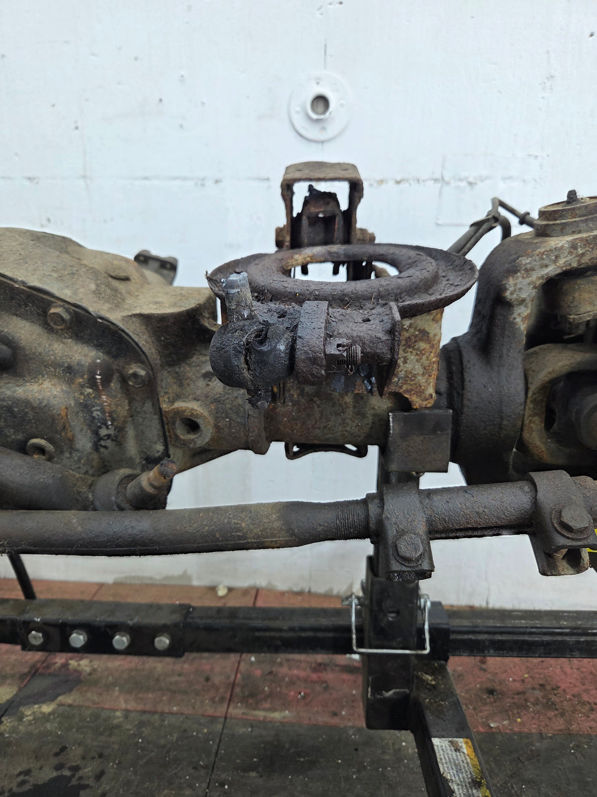 2000-2002 Dodge Ram 2500 4wd Dana 60 Front Axle Assembly 3.55 Ratio
