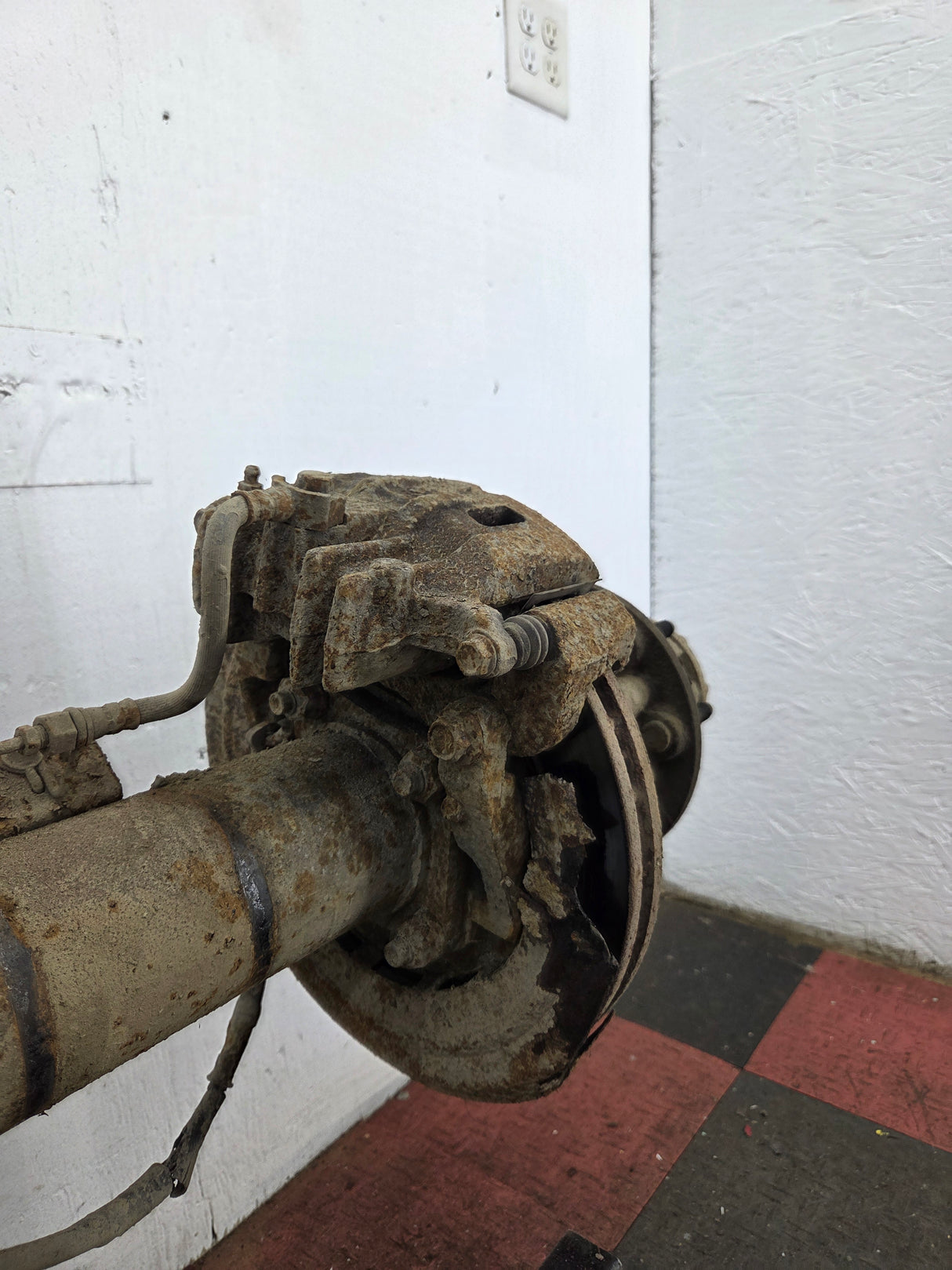 1999-2001 Ford Super Duty F350 Dually Rear Axle 3.73 Gear Ratio CAB CHASSIS 266k miles