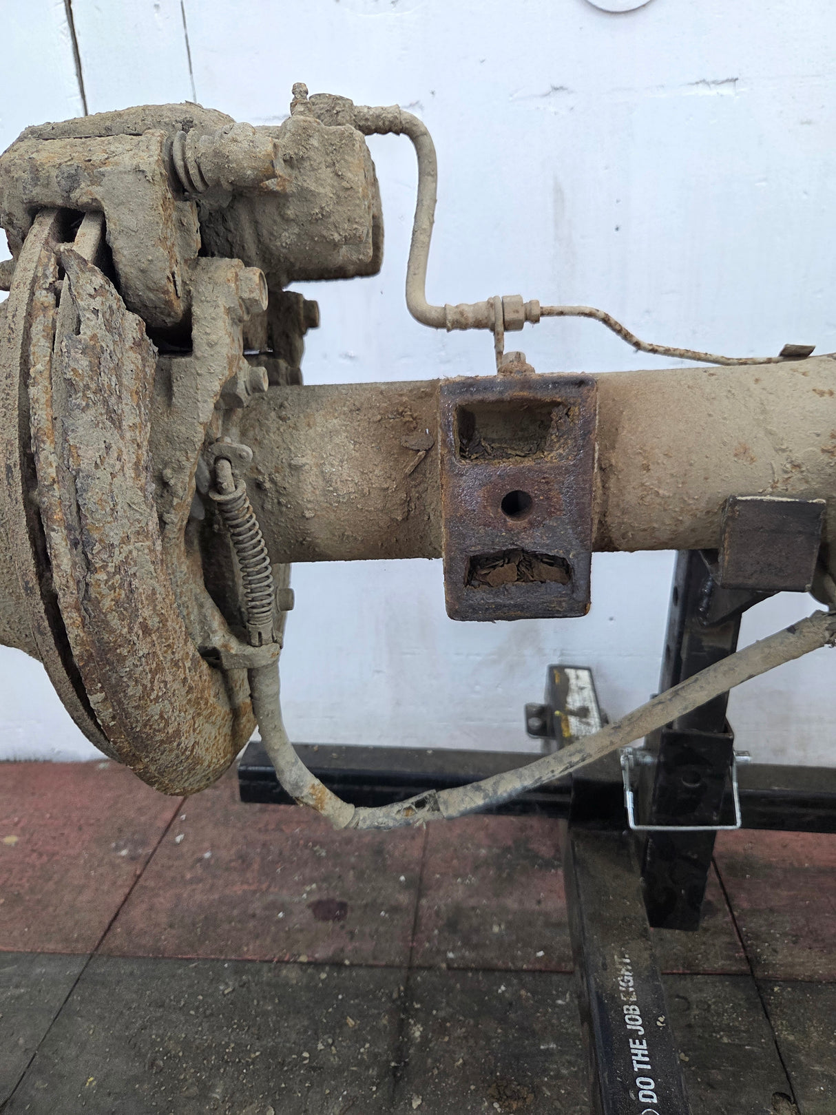 1999-2001 Ford Super Duty F350 Dually Rear Axle 3.73 Gear Ratio CAB CHASSIS 266k miles