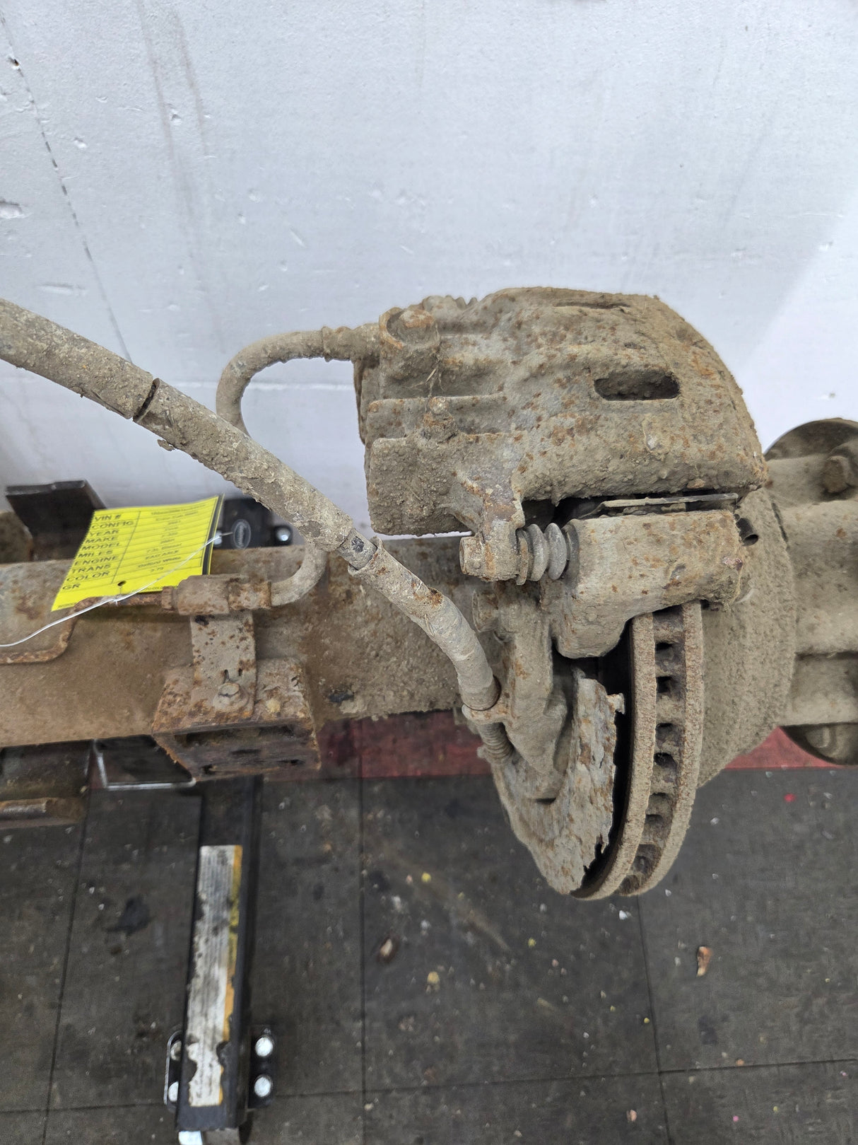 1999-2001 Ford Super Duty F350 Dually Rear Axle 3.73 Gear Ratio CAB CHASSIS 266k miles