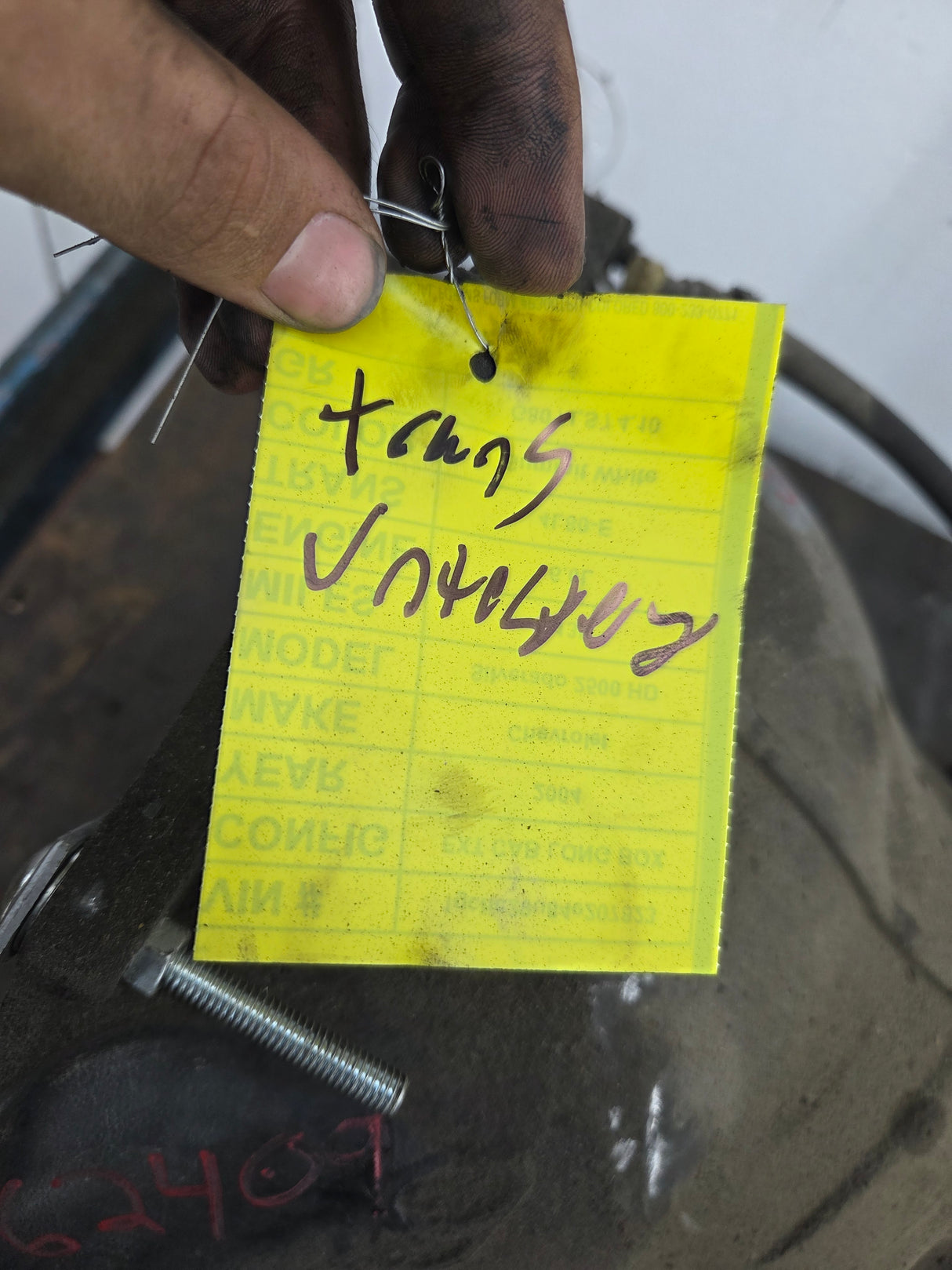 2000-2006 Chevrolet GMC 6.0L 4L80E 2wd AUTOMATIC TRANSMISSION *Untested Core 2500HD 3500HD