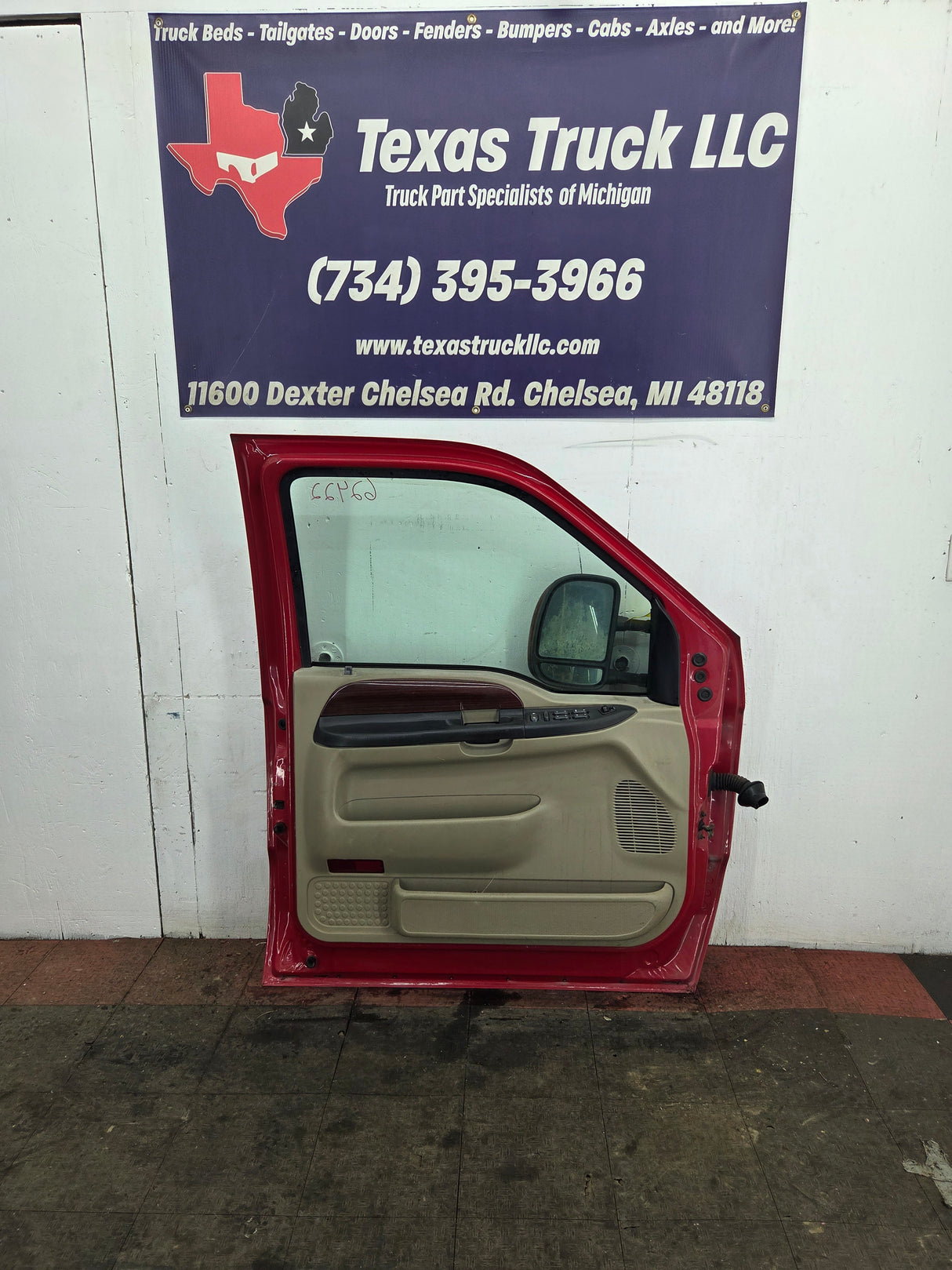 1999-2007 Ford Super Duty LH Driver Side Front Door F250 F350 F450 F550