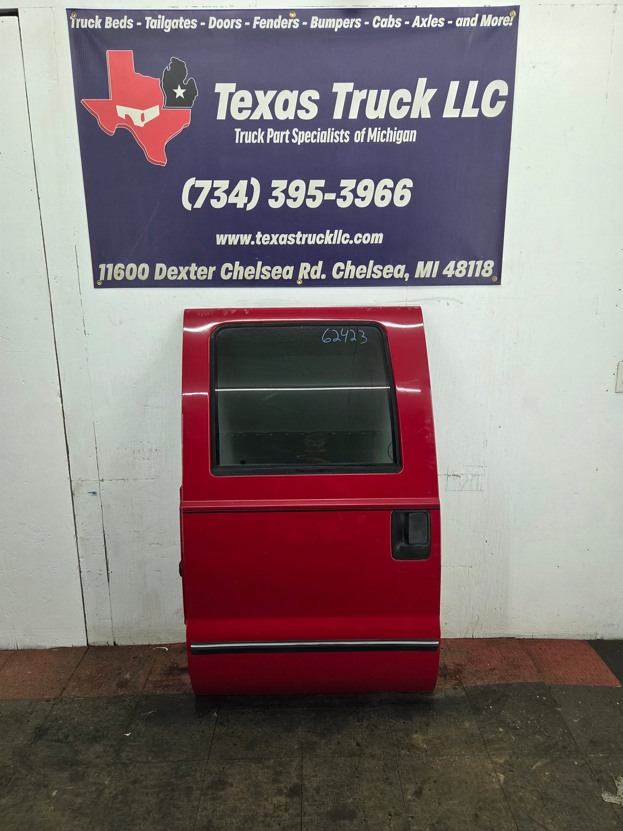1999-2007 Ford Super Duty LH Driver Side Rear Crew Cab Door F250 F350 F450 F550