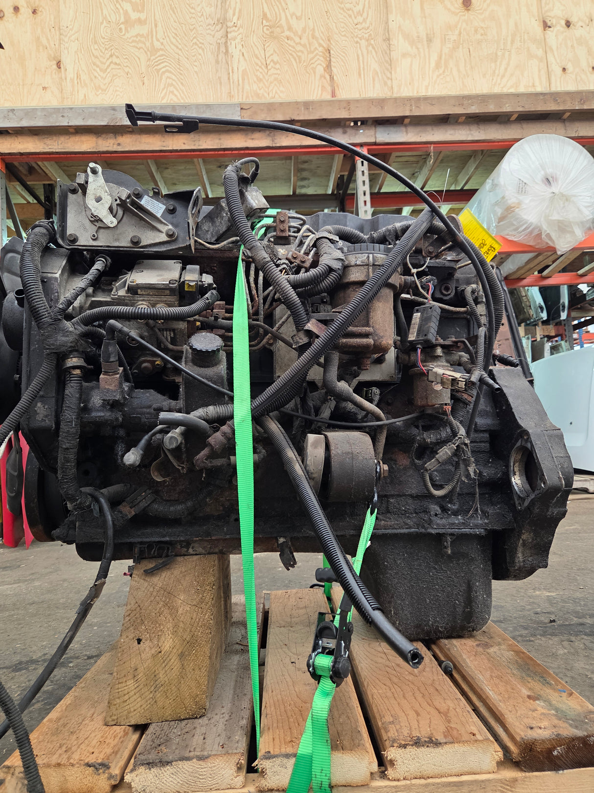 2002 Dodge Ram 2500 5.9L 24v Cummins Turbo Diesel Complete Engine Ran Great