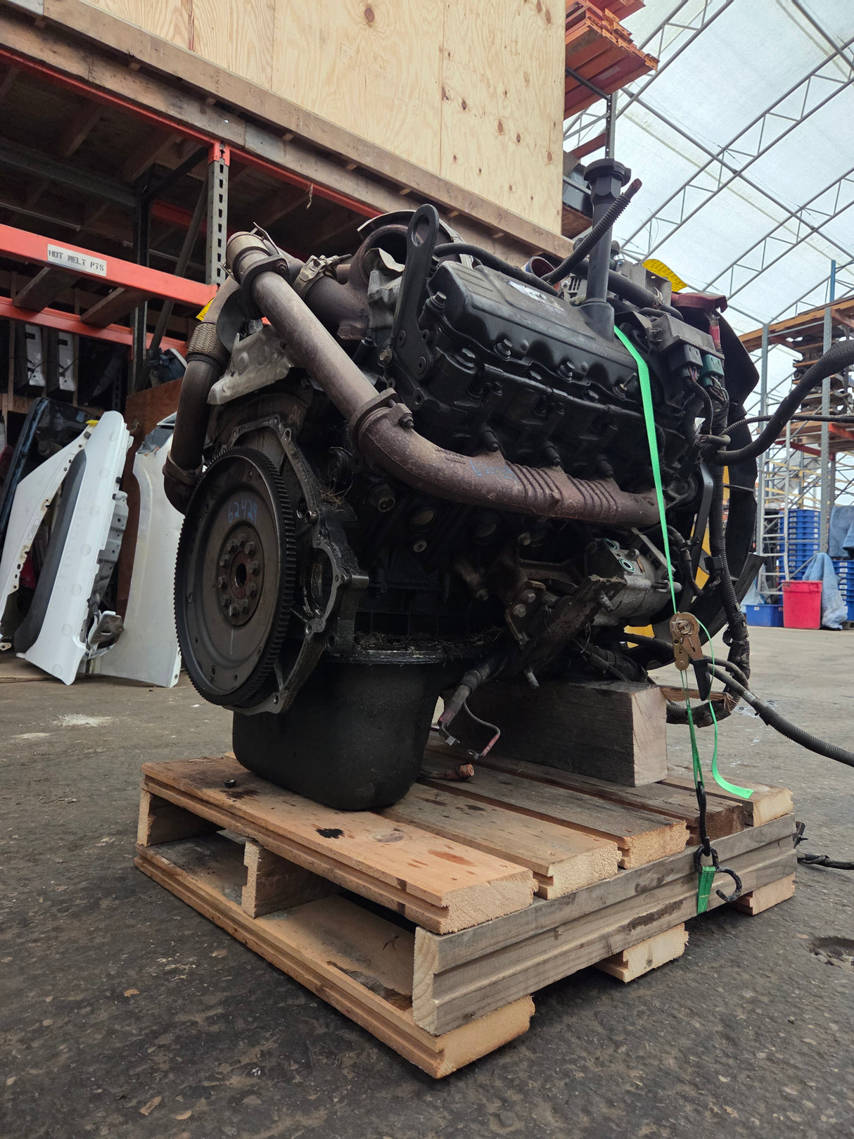 Late 2004 Ford 6.0L Power Stroke Diesel Engine Runs Great
