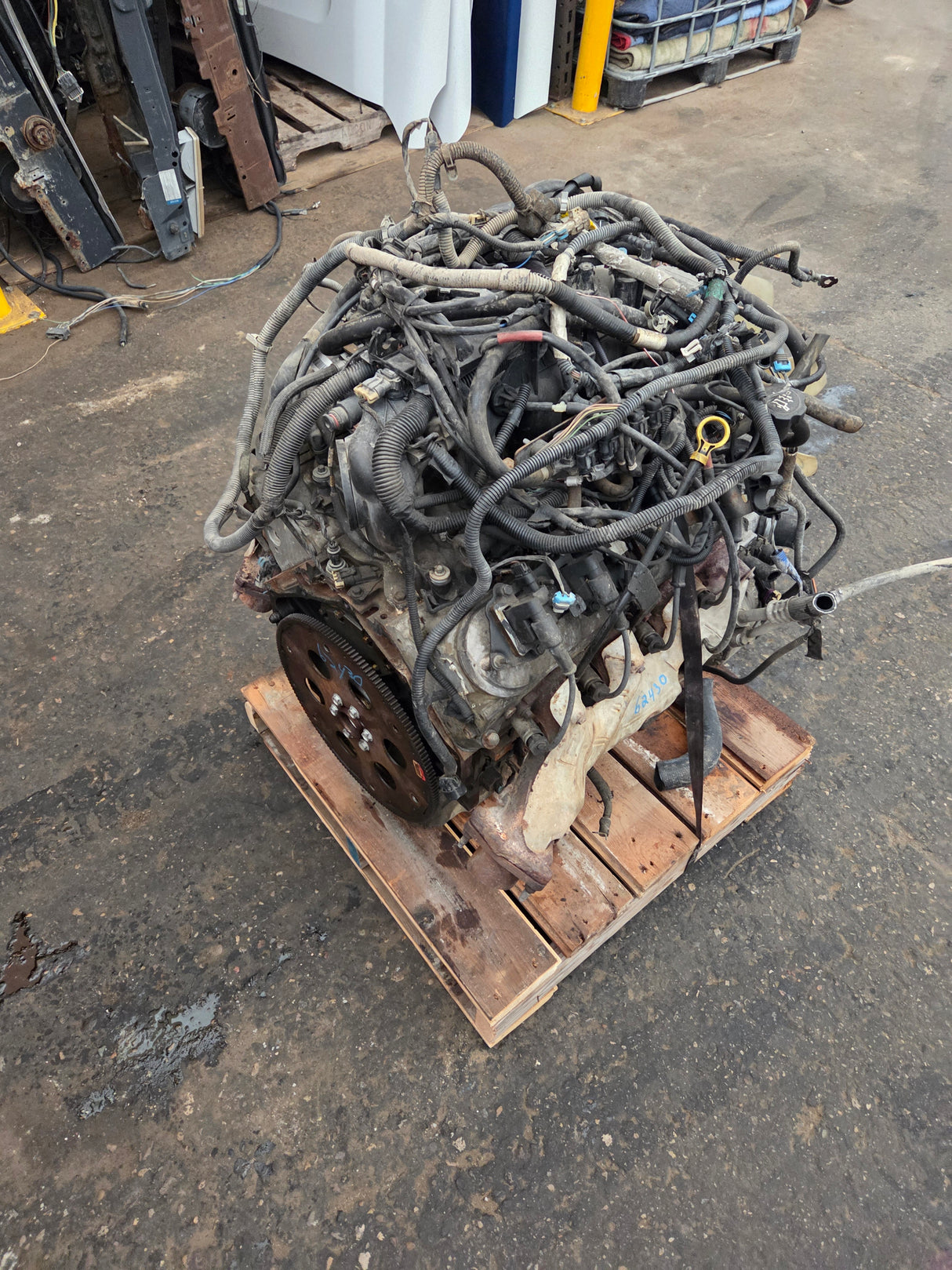 2003 Chevrolet GMC 2500 2500HD 3500HD 6.0L Engine LS Vortec Gas Engine Runs 63k miles *Read