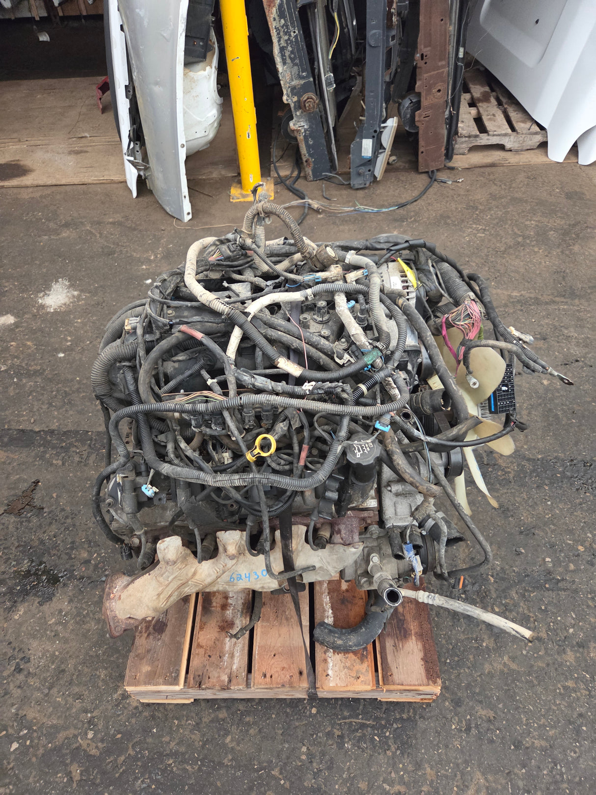 2003 Chevrolet GMC 2500 2500HD 3500HD 6.0L Engine LS Vortec Gas Engine Runs 63k miles *Read