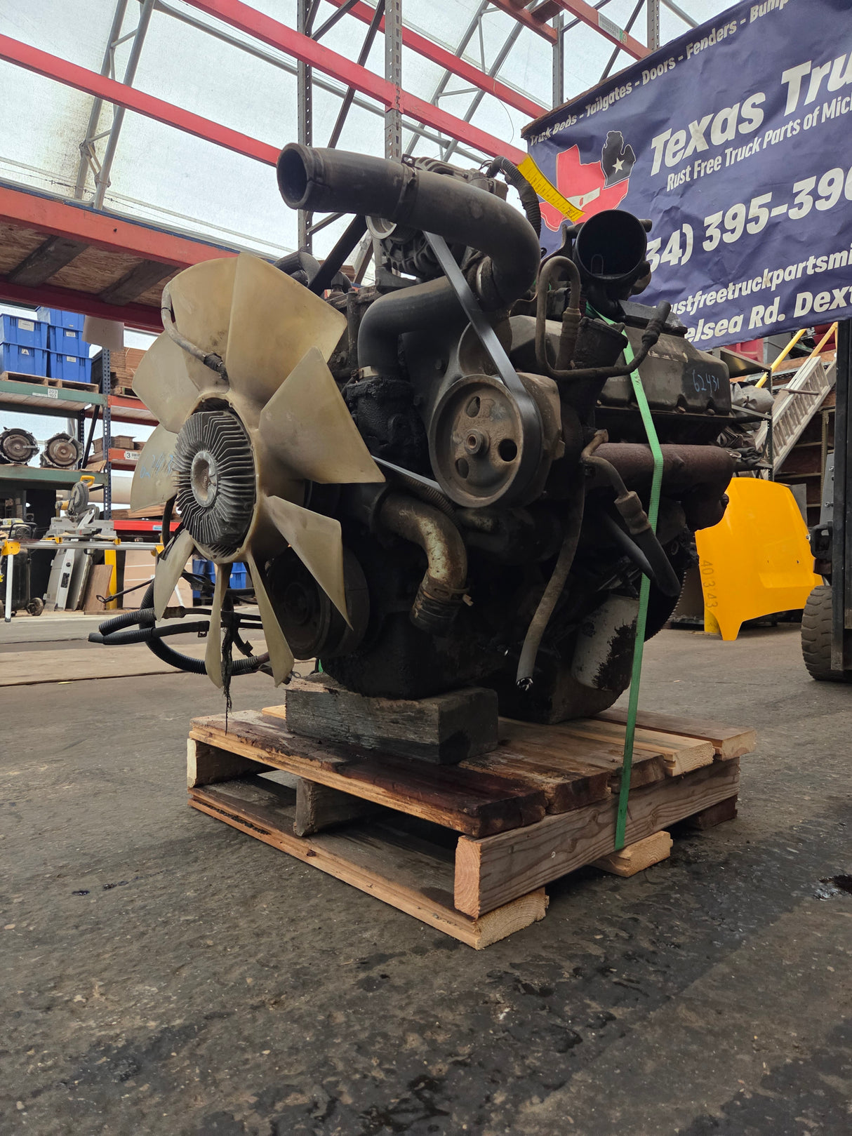 1999-2003 7.3L Power Stroke Diesel Engine Ford Super Duty F250 F350 F450 F550 International Navistar 266k Miles