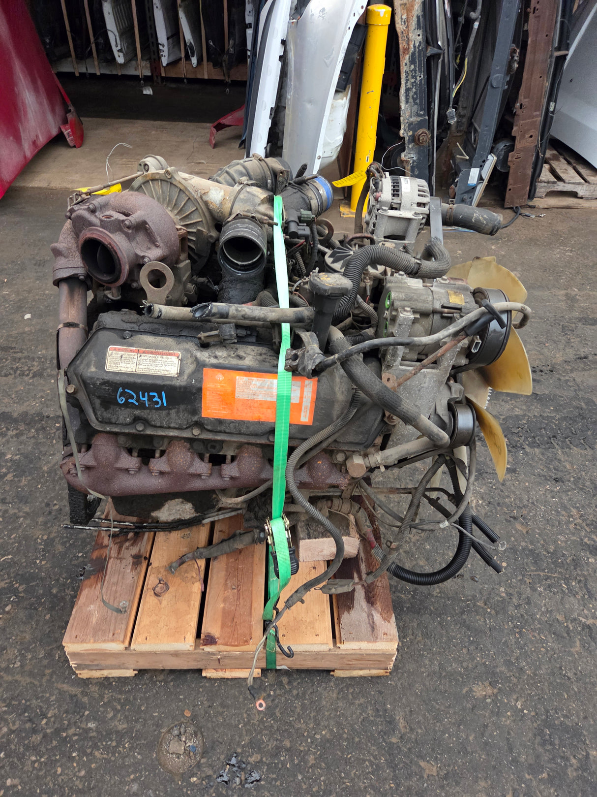 1999-2003 7.3L Power Stroke Diesel Engine Ford Super Duty F250 F350 F450 F550 International Navistar 266k Miles