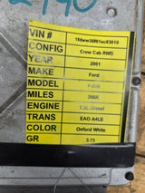 1999-2001 Ford F250 F350 F450 F550 7.3L Powerstroke PCM PMT2 / 1C3F-12A650-ZC