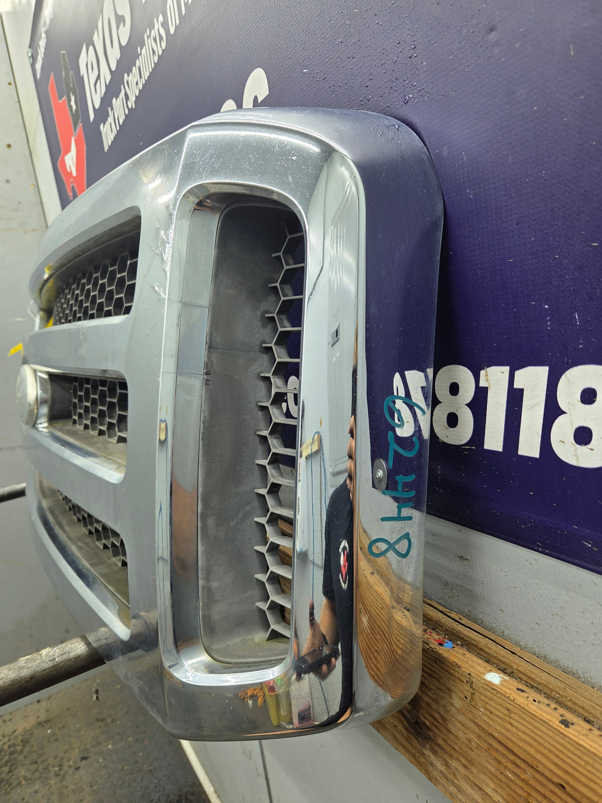 2005-2007 Ford Super Duty OEM Chrome Grill F250 F350 F450 F550 5C34-8200-BDW