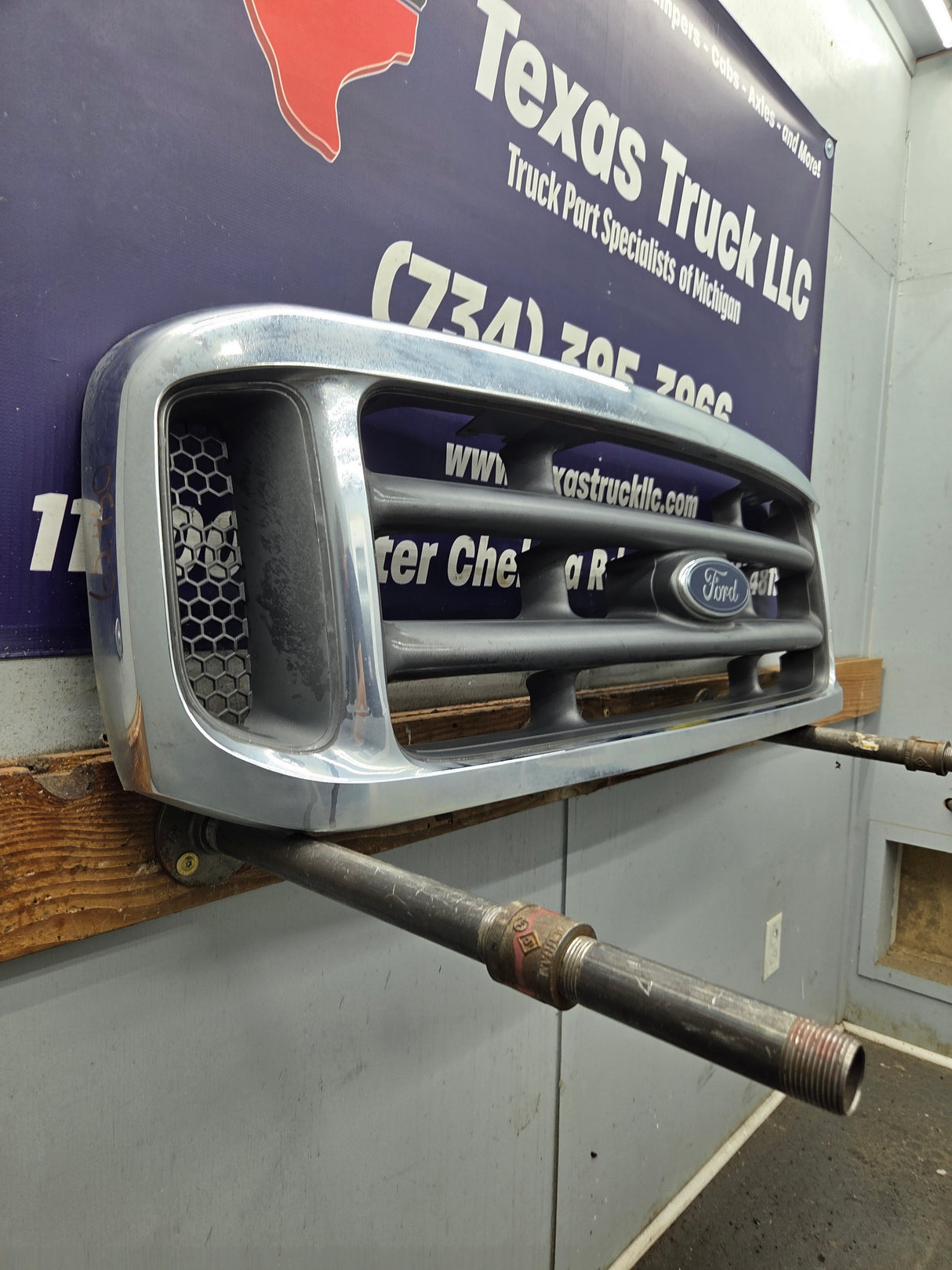 1999-2004 Ford Super Duty Excursion Chrome Grill F250 F350 F450 F550