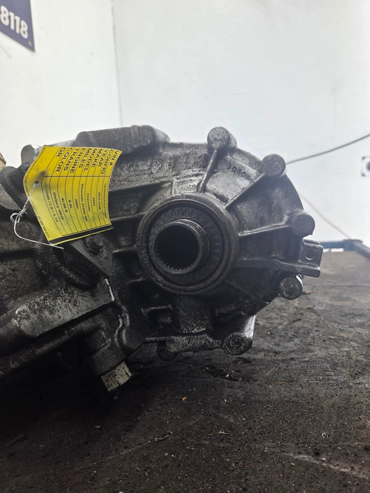 2001-2004 Chevrolet Silverado GMC Sierra 2500 3500 HD Floor Shift *CORE TRANSFER CASE 6.0L LS OPT MT1 NP2