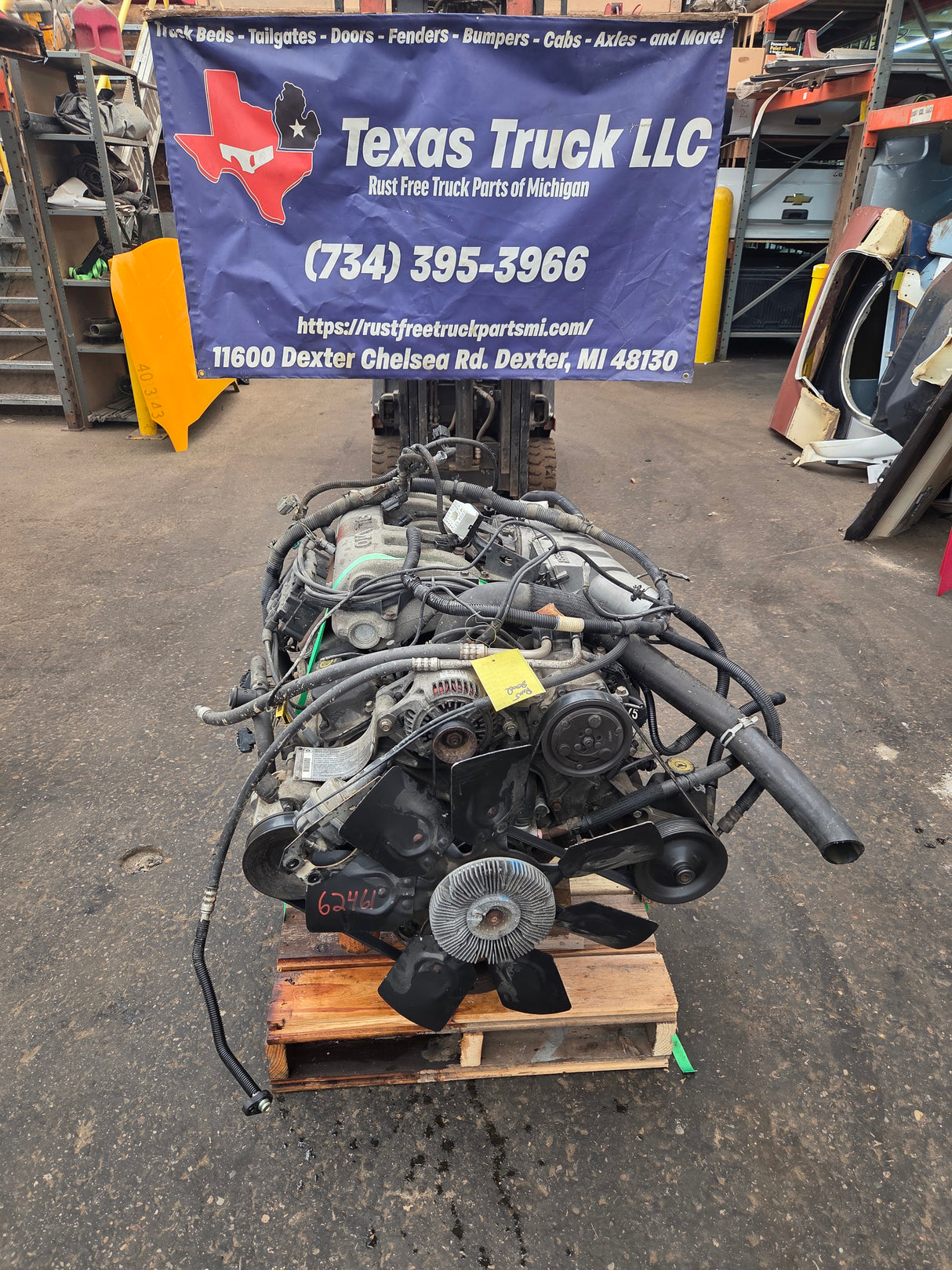1996-2001 Dodge Ram 2500 3500 8.0L V10 Engine Ran Great 151k Miles