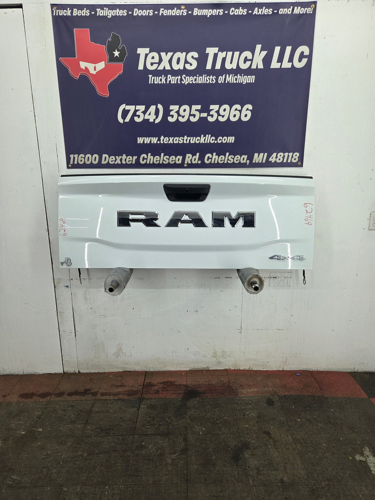 2019-2026 Dodge Ram 2500 3500 4500 5th Gen Tailgate