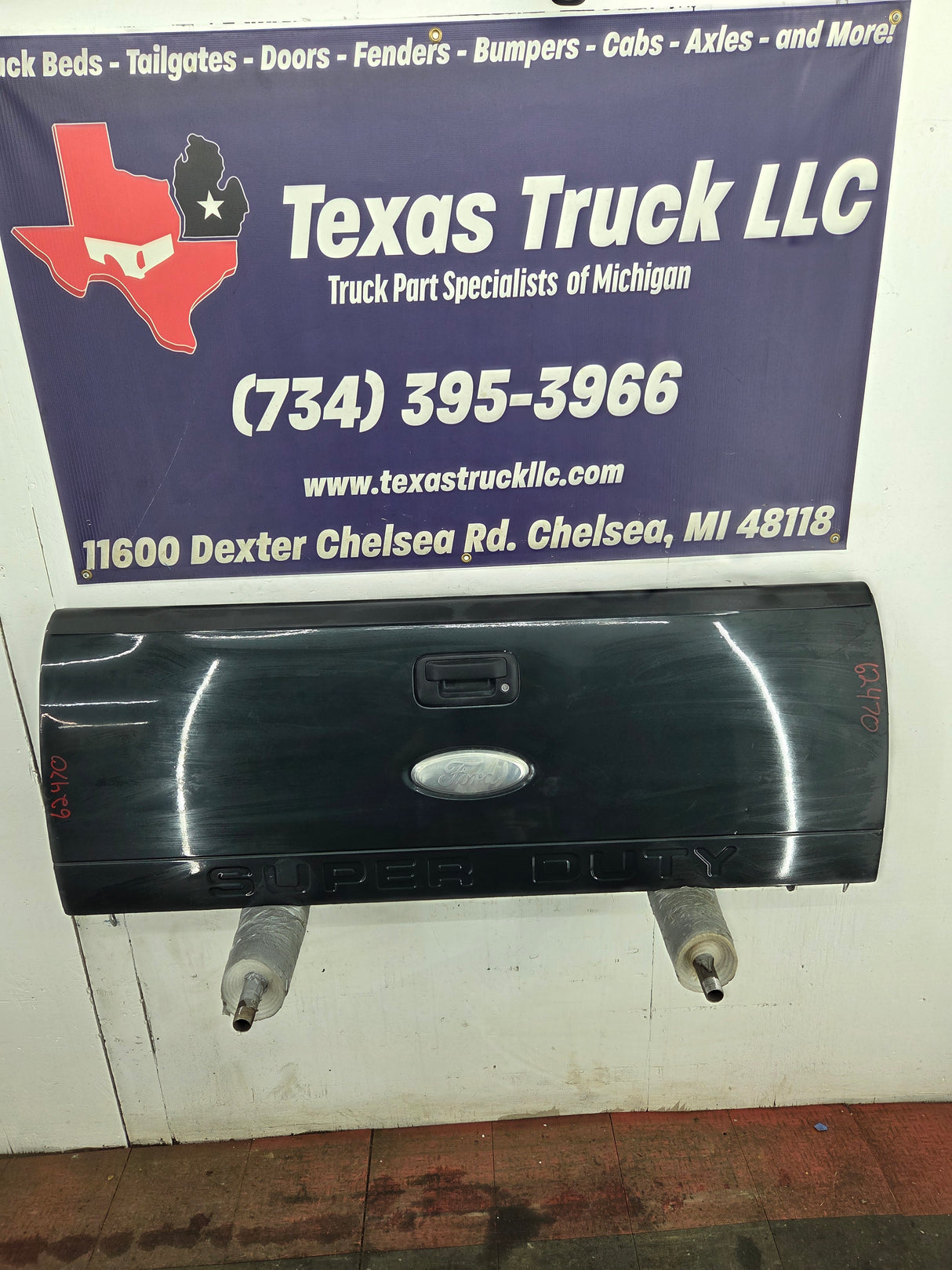 2008-2016 Ford Super Duty Tailgate F250 F350 F450 F550 - Dark Green