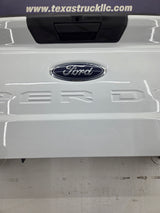 2023-2026 Ford Super Duty F250 F350 F450 F550 Step Tailgate - Oxford White