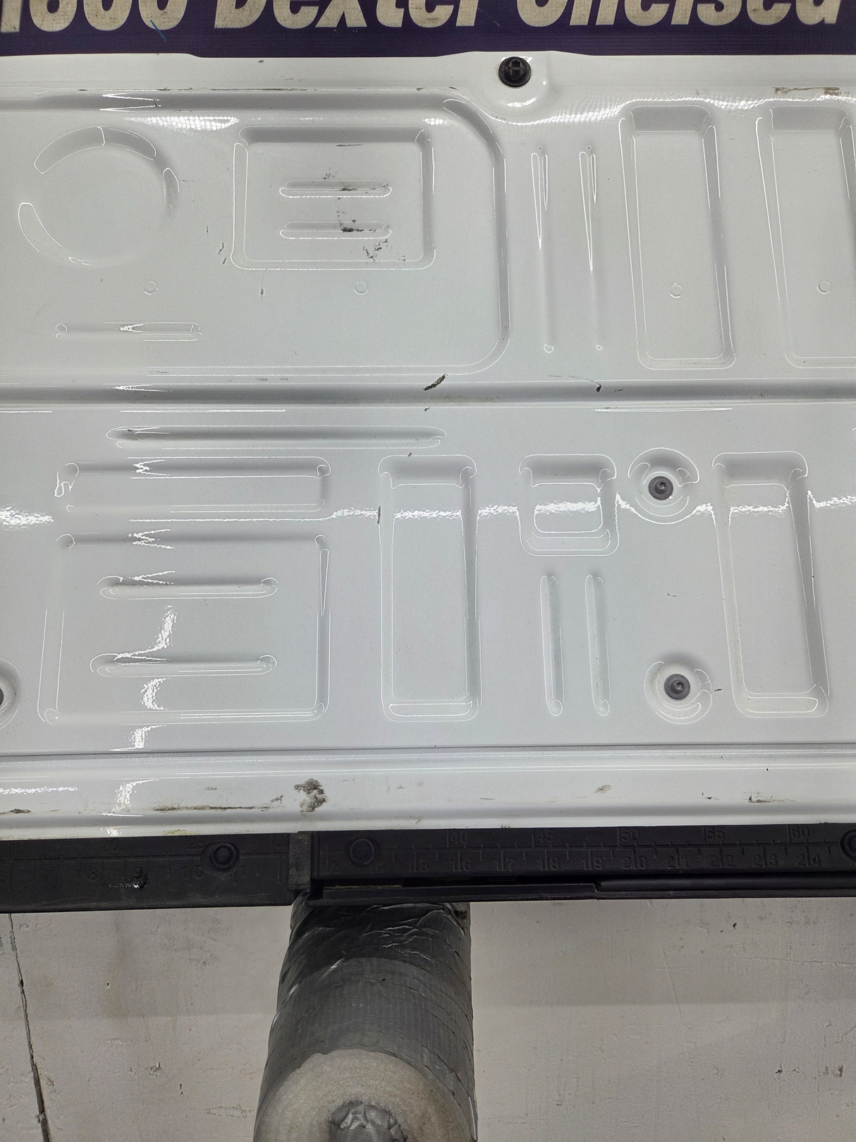 2023-2026 Ford Super Duty F250 F350 F450 F550 Step Tailgate - Oxford White