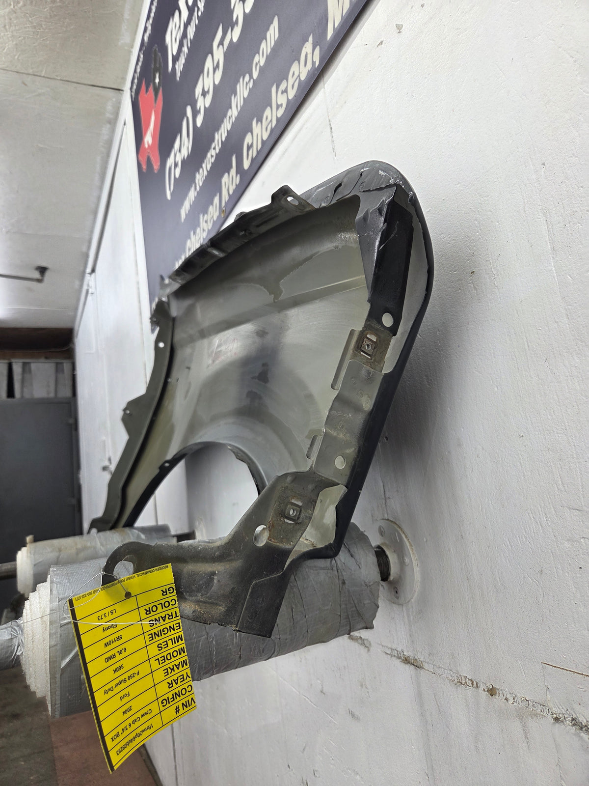 1999-2007 Ford Super Duty LH Driver Side Front Fender F250 F350 F450 F550 Excursion