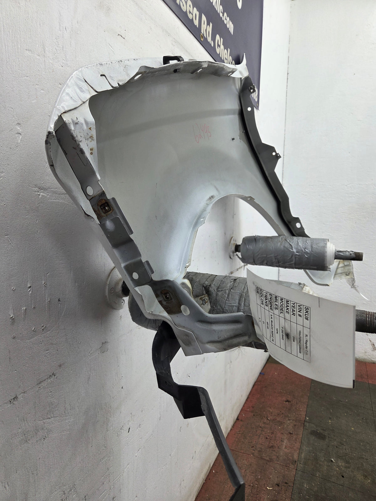 1999-2007 Ford Super Duty RH Passenger Side Front Fender F250 F350 F450 F550 Excursion