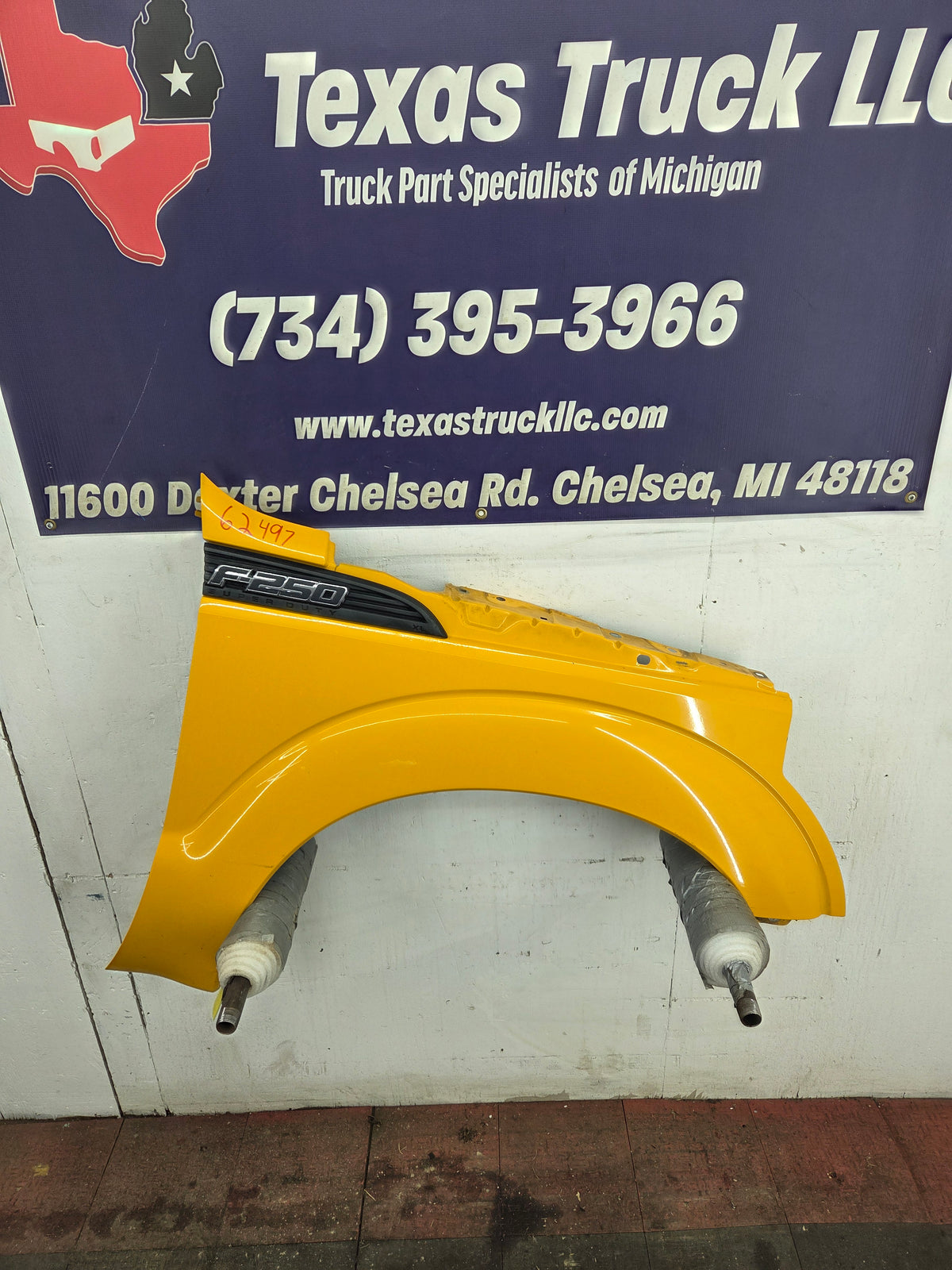 2011-2016 Ford Super Duty F250 F350 RH Passenger Side Front Fender