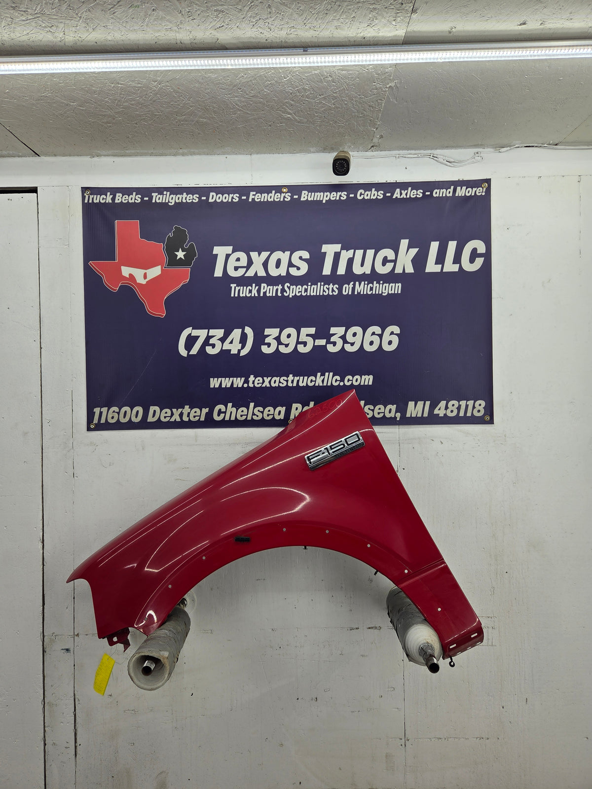 2004-2008 Ford F150 LH Driver Side Front Fender - With Molding