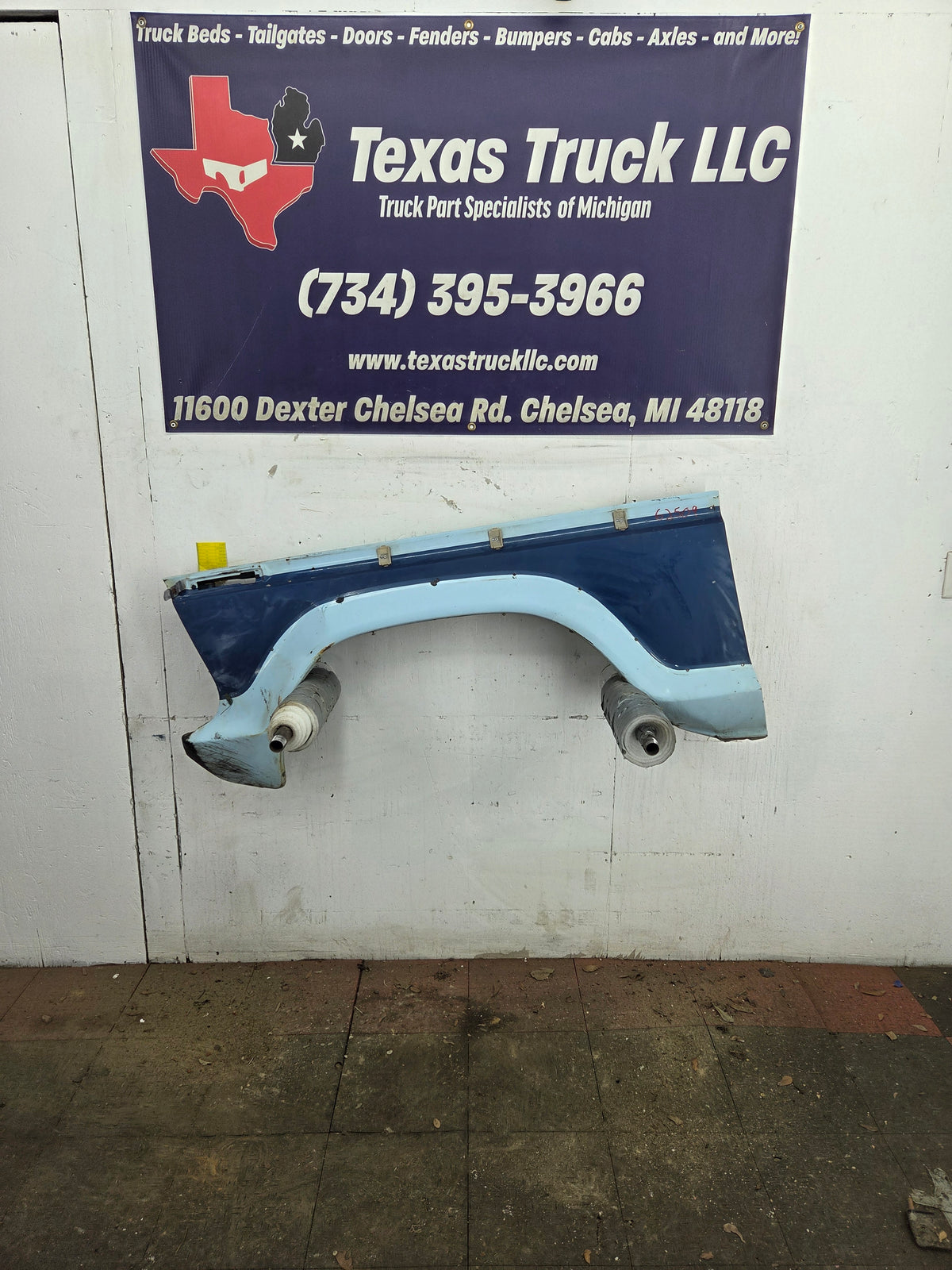 1973-1979 Ford F100 F150 F250 F350 Driver Side LH Front Fender