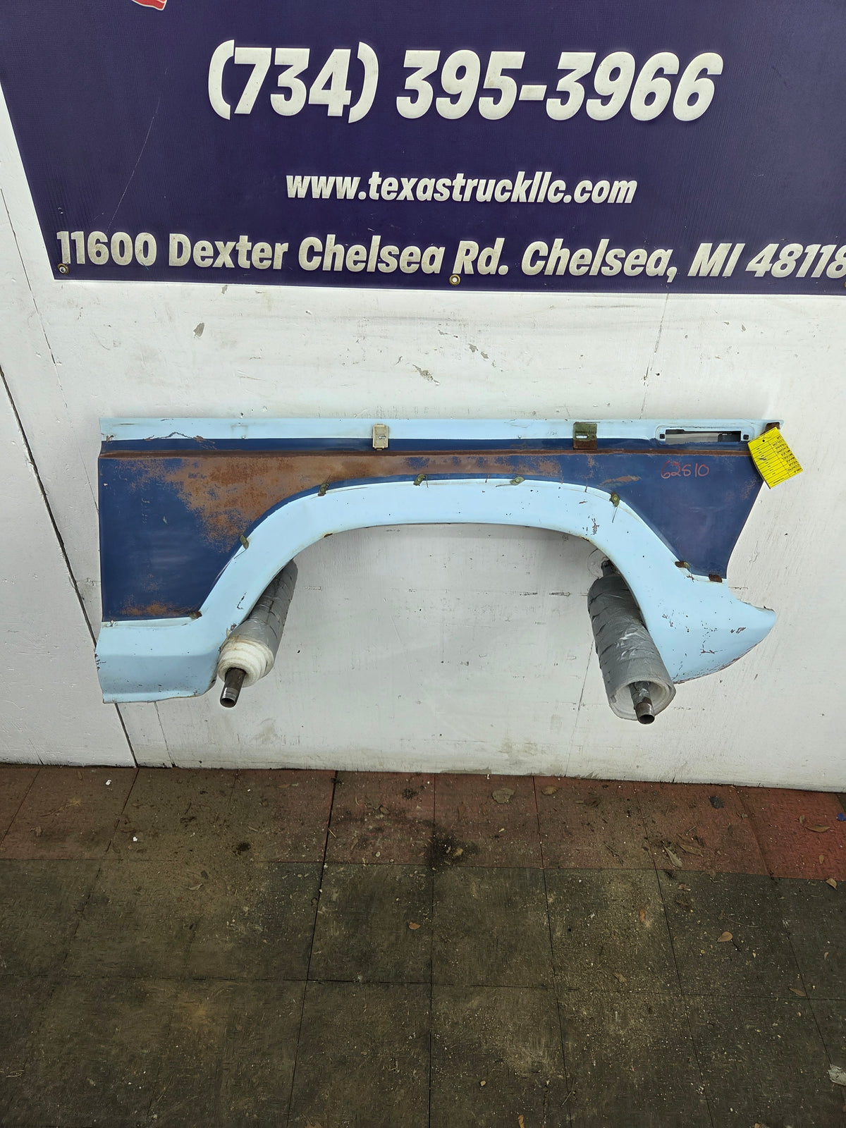 1973-1979 Ford F100 F150 F250 F350 Passenger Side RH Front Fender