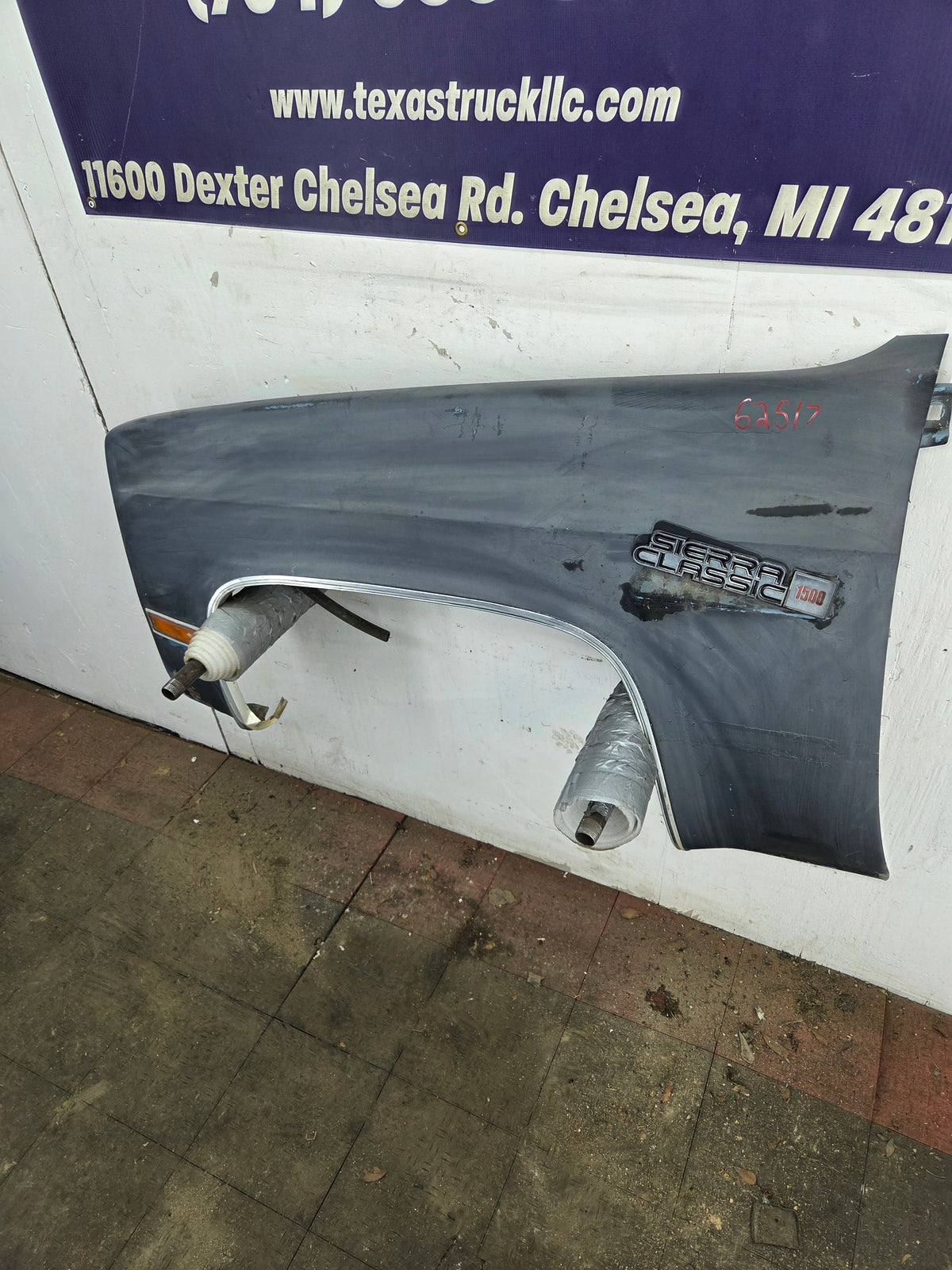 1981-1991 Chevrolet Silverado / GMC Sierra Square Body LH Drivers Side Front Fender