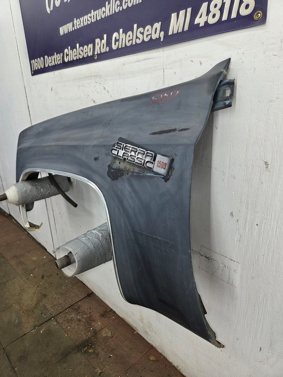 1981-1991 Chevrolet Silverado / GMC Sierra Square Body LH Drivers Side Front Fender
