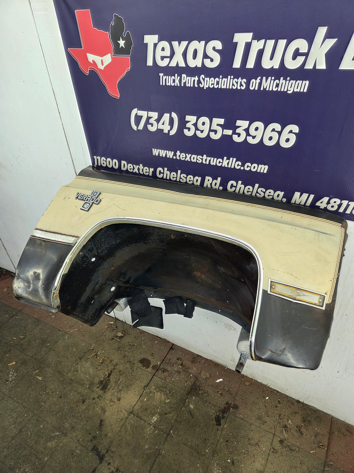 1981-1991 Chevrolet Silverado / GMC Sierra Square body Passenger Side Fender C10 C20 C30 Suburban K5 K10 K20 Blazer