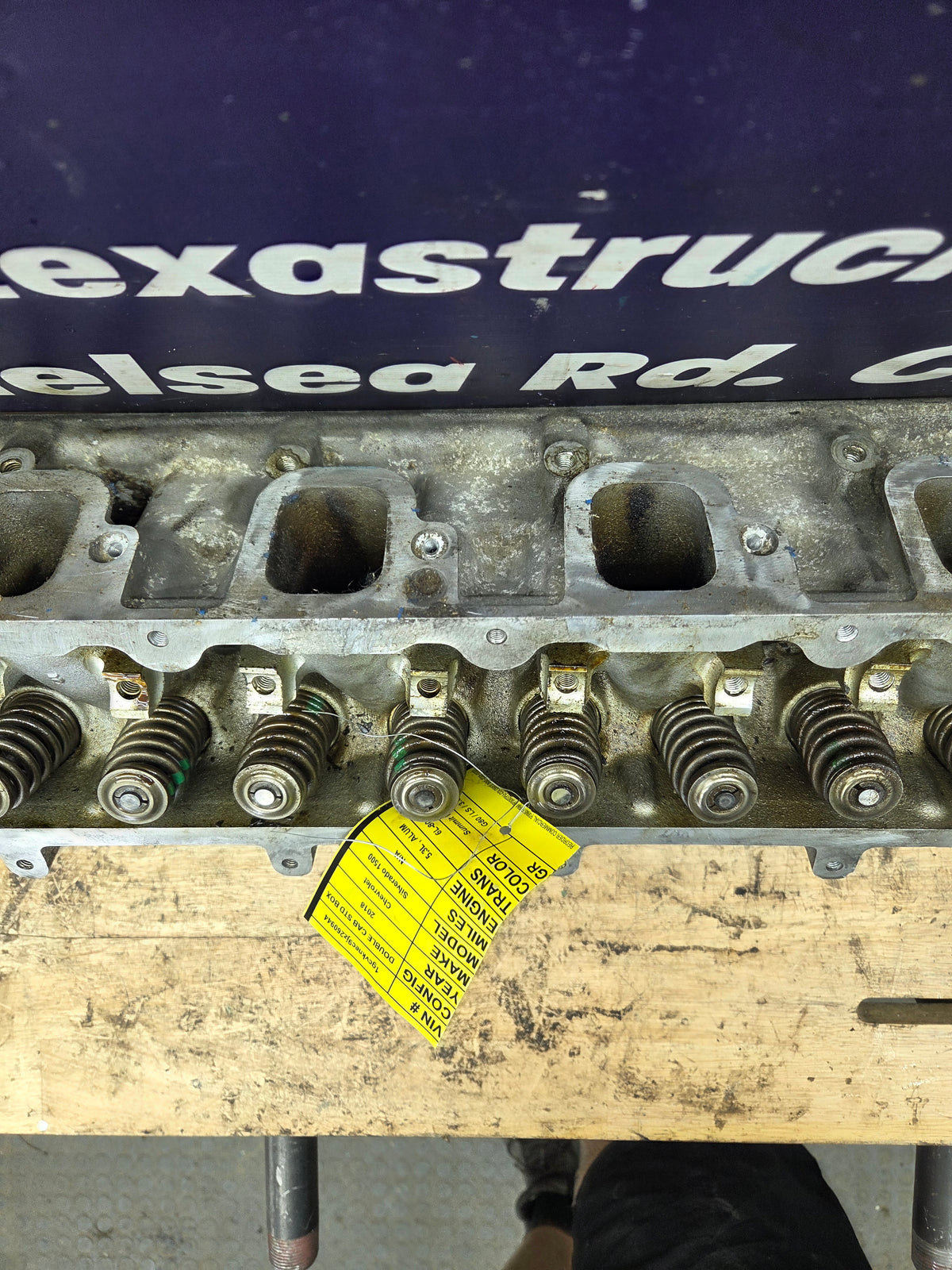 2018 Chevrolet GMC 1500 5.3L Aluminum Cylinder Head 12620214