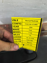2015-2022 Ford F150 / Super Duty Driver Side Rear Door RH F250 F350 F450 F550