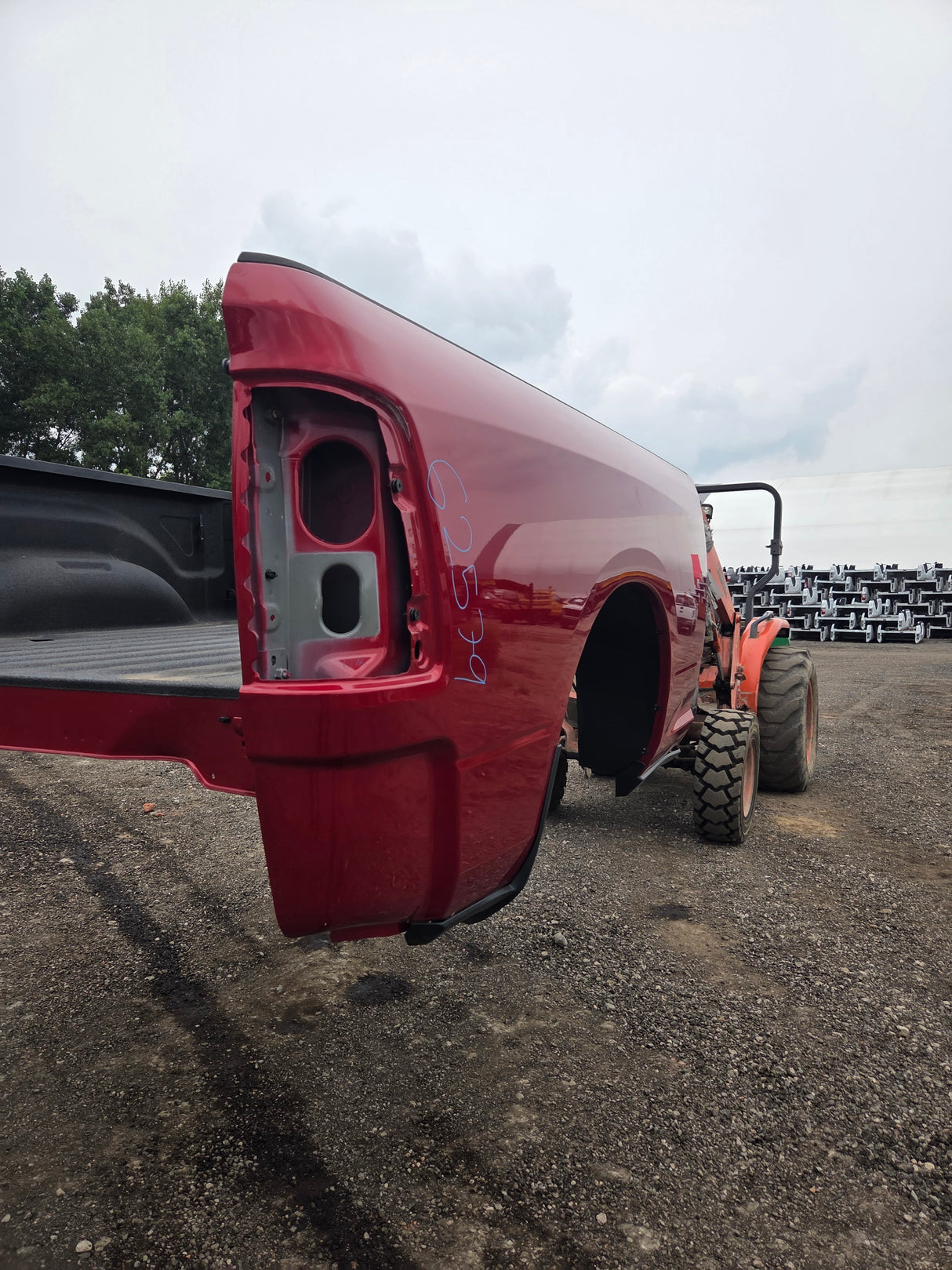2019-2026 Dodge Ram 2500 3500 5th Gen 6' 4" Short Truck Bed - Red Hot