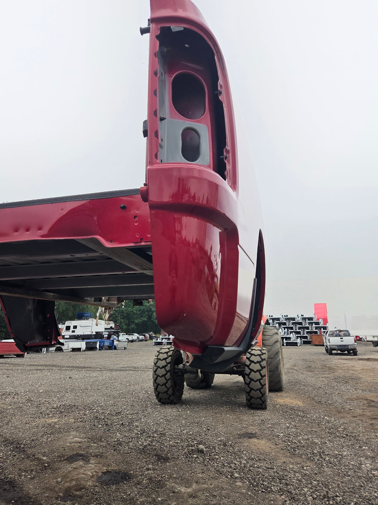 2019-2026 Dodge Ram 2500 3500 5th Gen 6' 4" Short Truck Bed - Red Hot
