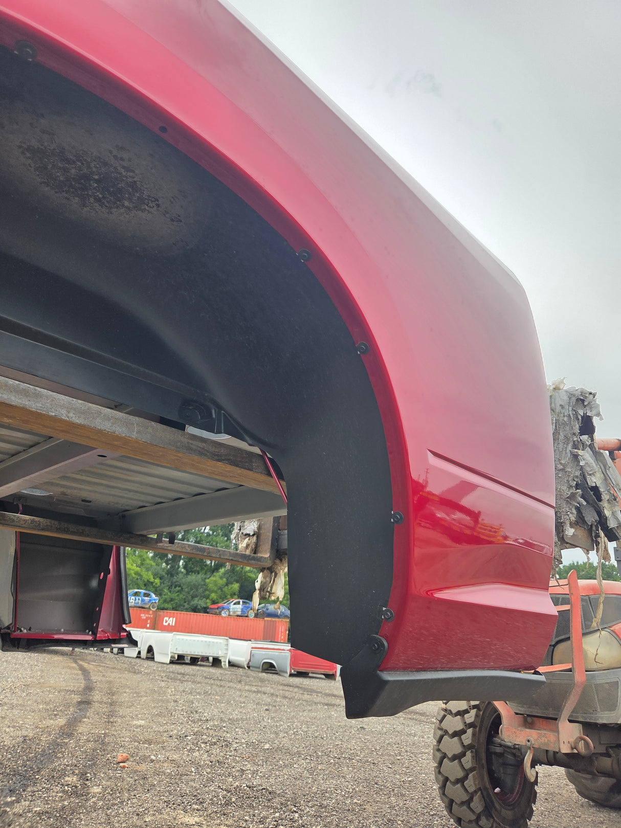2019-2026 Dodge Ram 2500 3500 5th Gen 6' 4" Short Truck Bed - Red Hot