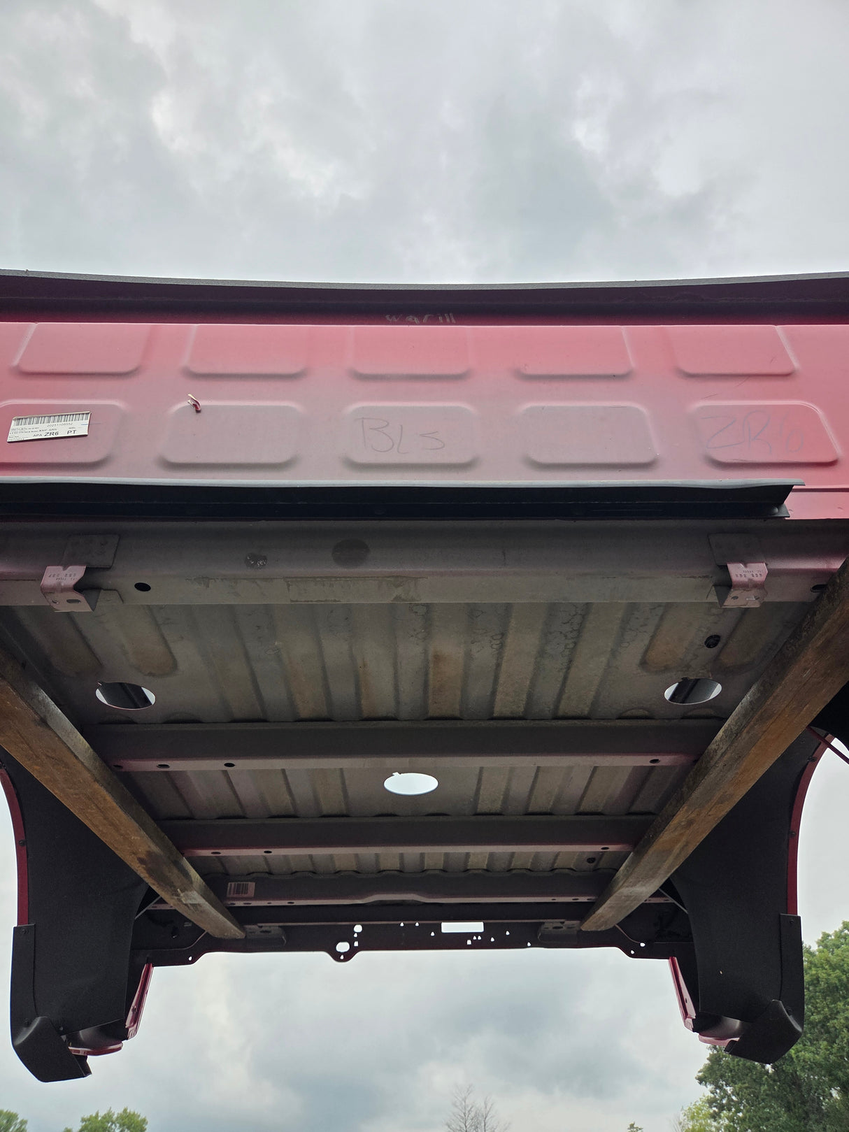 2019-2026 Dodge Ram 2500 3500 5th Gen 6' 4" Short Truck Bed - Red Hot