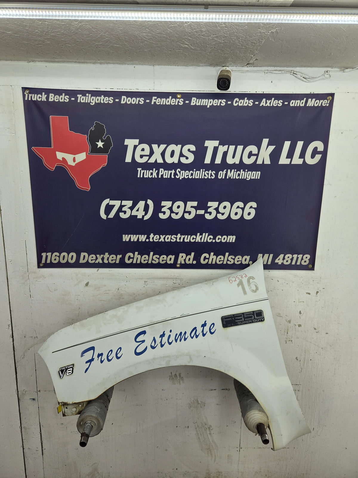 1999-2007 Ford Super Duty LH Driver Side Front Fender F250 F350 F450 F550 Excursion