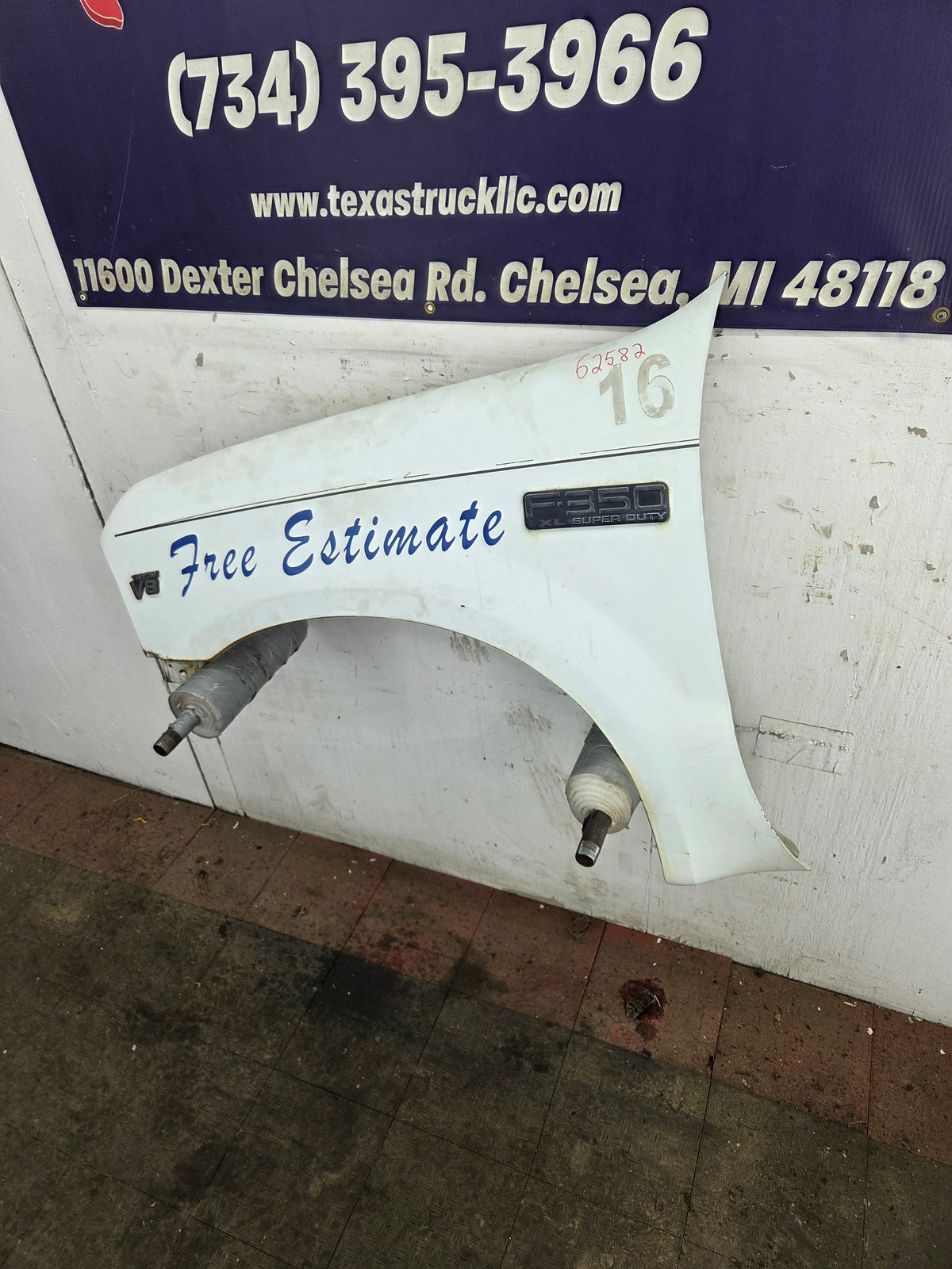 1999-2007 Ford Super Duty LH Driver Side Front Fender F250 F350 F450 F550 Excursion