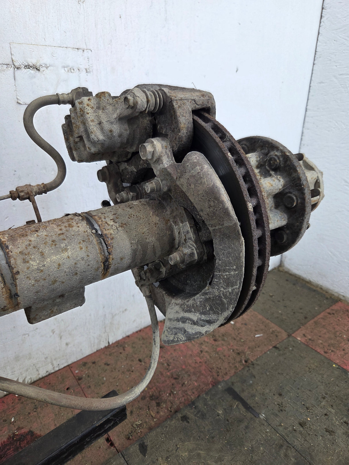 1999-2001 Ford Super Duty F350 Dually Rear Axle 3.73 Gear Ratio CAB CHASSIS 122k miles