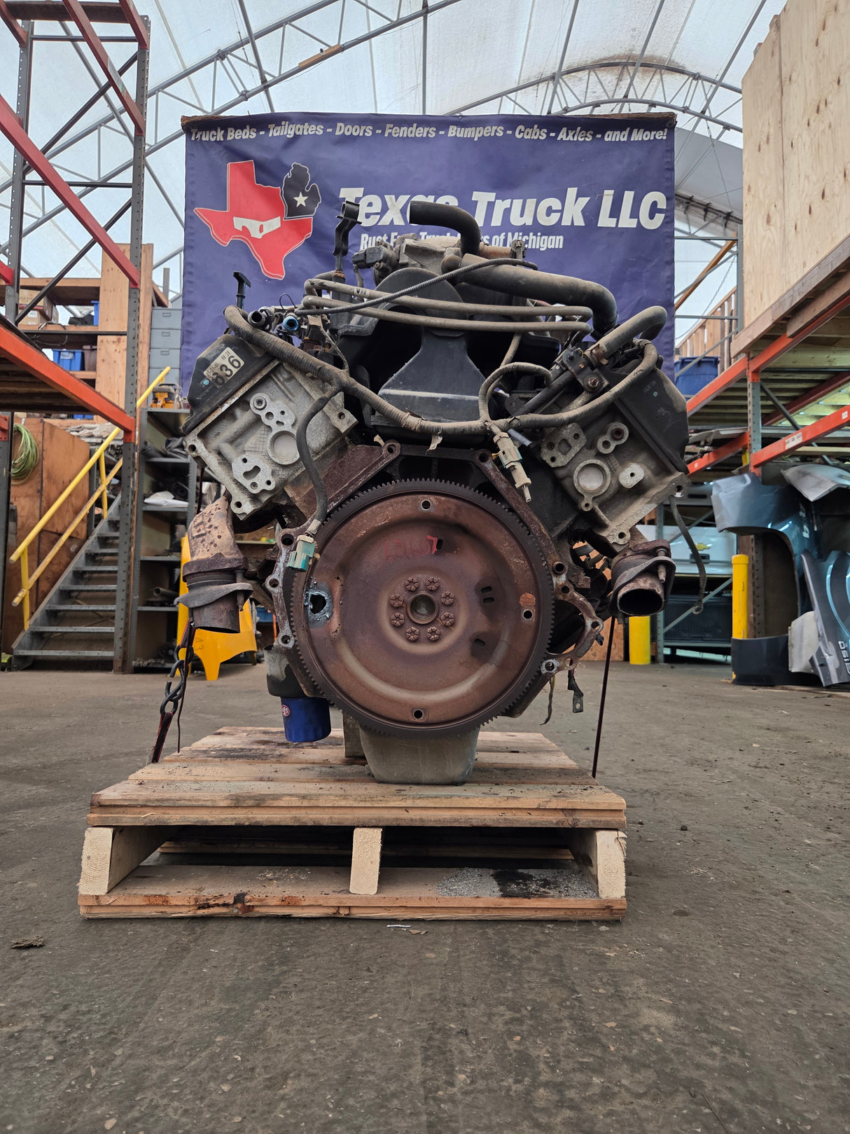 1999-2004 Ford Super Duty 5.4L V8 2v Triton Engine 122k Miles F250 F350 F450 F550
