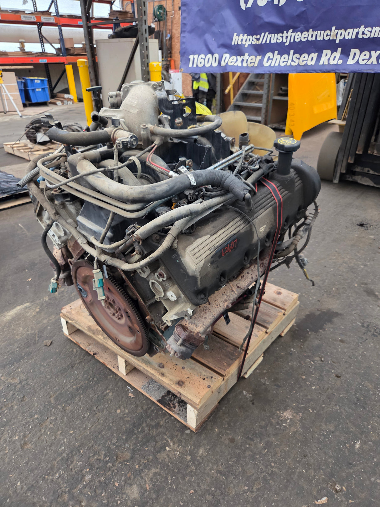 1999-2004 Ford Super Duty 5.4L V8 2v Triton Engine 122k Miles F250 F350 F450 F550