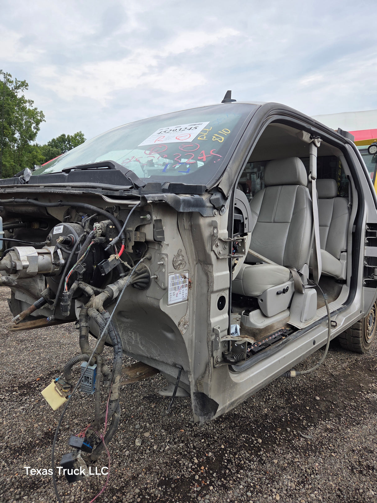 2007-2013 Chevrolet Silverado / GMC Sierra 1500 2500 3500 HD Extended Cab - Fine Silver Birch Metallic