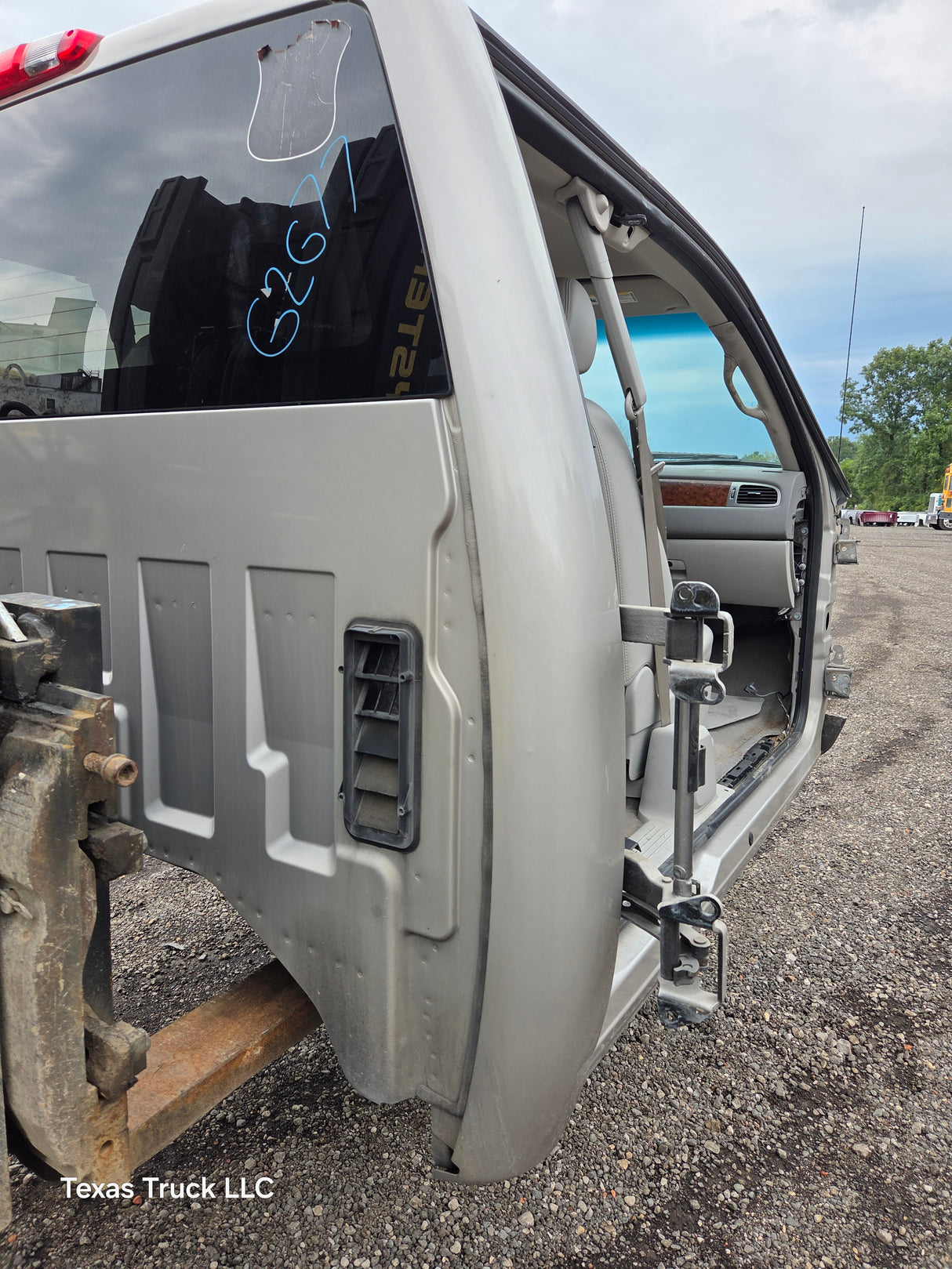 2007-2013 Chevrolet Silverado / GMC Sierra 1500 2500 3500 HD Extended Cab - Fine Silver Birch Metallic
