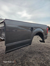 2015-2020 Ford F150 8' Long Bed Without Wheel Lip Molding - Magnetic Grey *Damage