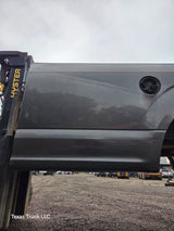 2015-2020 Ford F150 8' Long Bed Without Wheel Lip Molding - Magnetic Grey *Damage