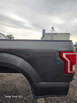2015-2020 Ford F150 8' Long Bed Without Wheel Lip Molding - Magnetic Grey *Damage